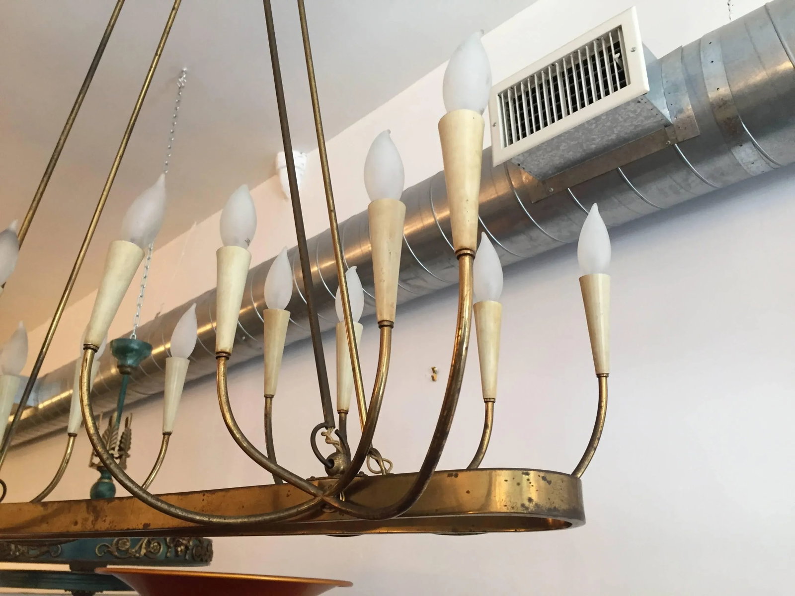 Grand Italian 1940s Chandelier - 6