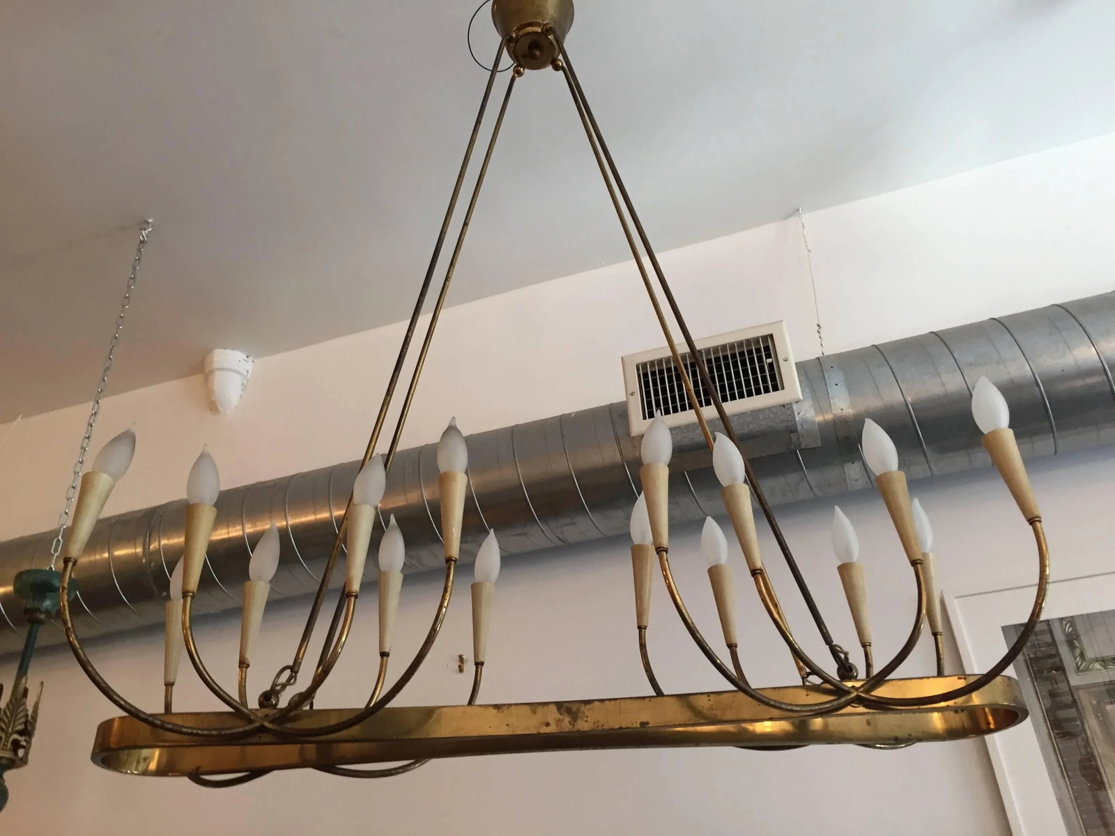 Grand Italian 1940s Chandelier - 7