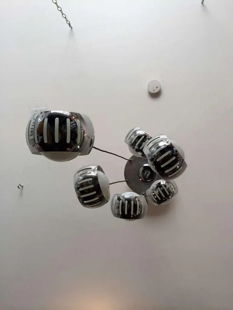 Italian 1960s Space Age Pendant - 3