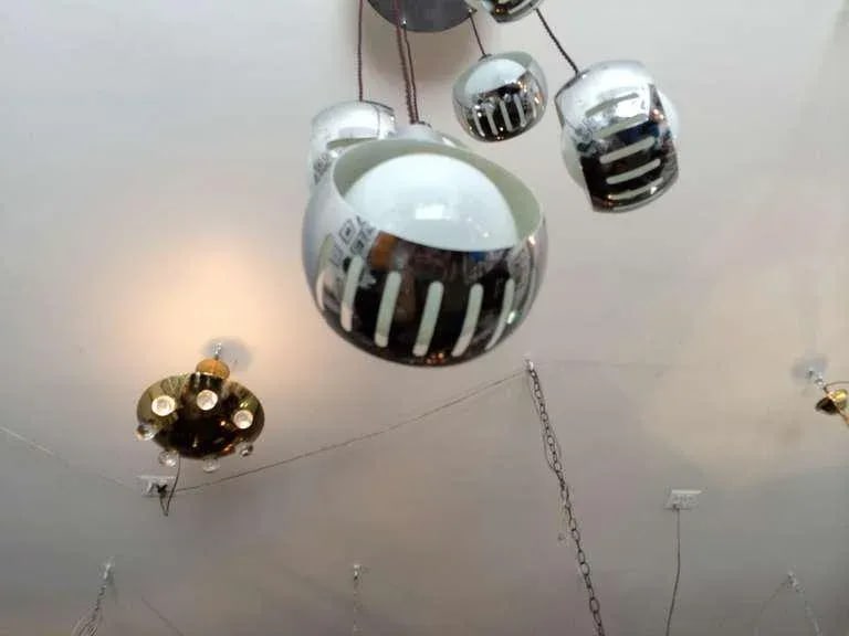 Italian 1960s Space Age Pendant - 5