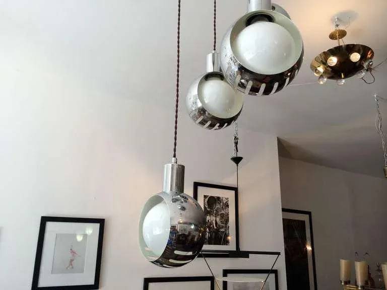 Italian 1960s Space Age Pendant - 6