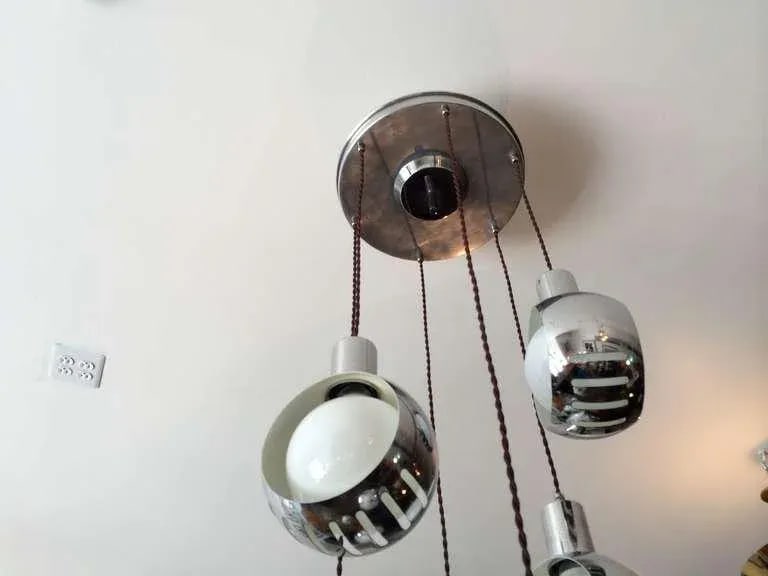 Italian 1960s Space Age Pendant - 9