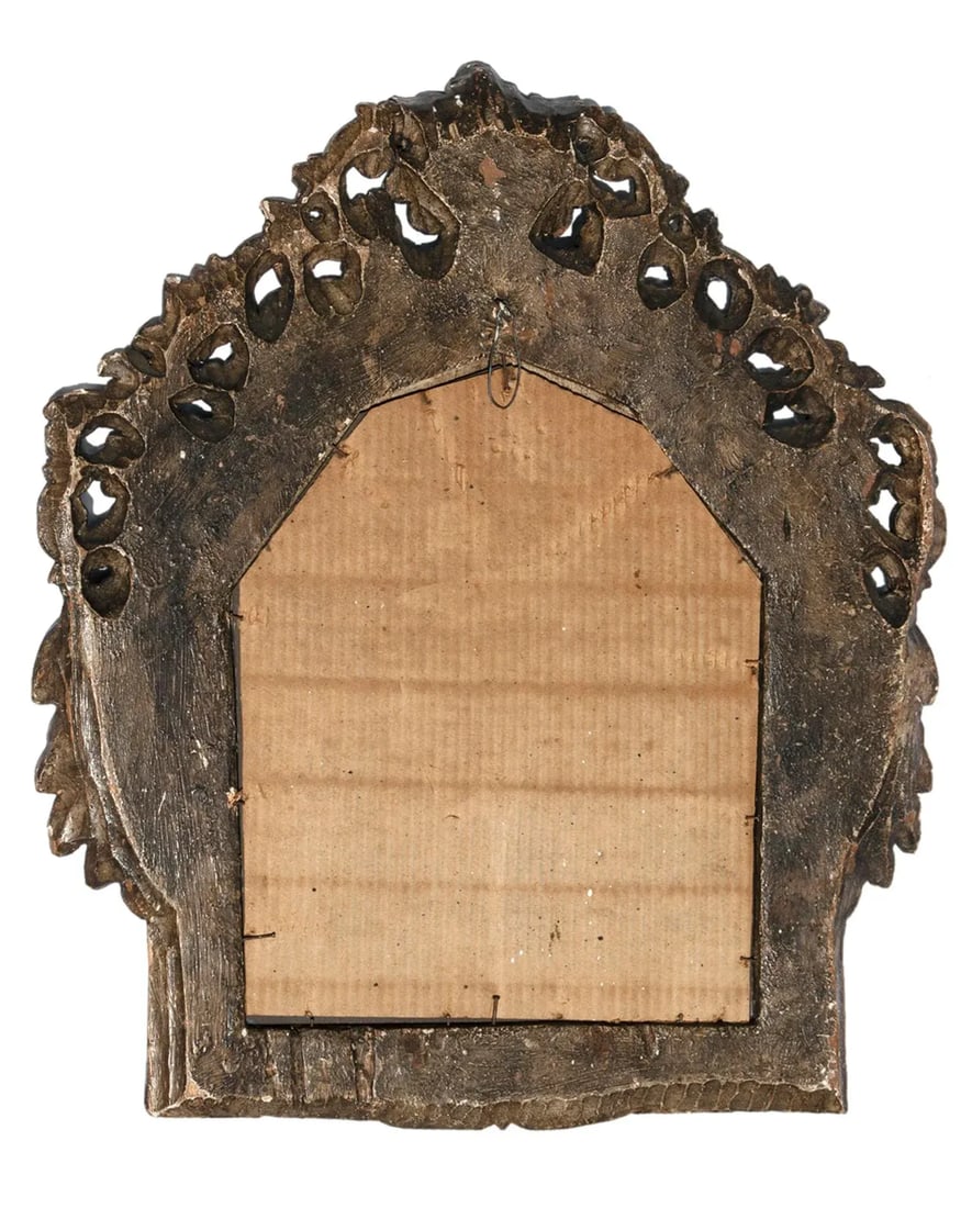 Pair of Early 1900s Italian Giltwood Antique Mirrors - 11
