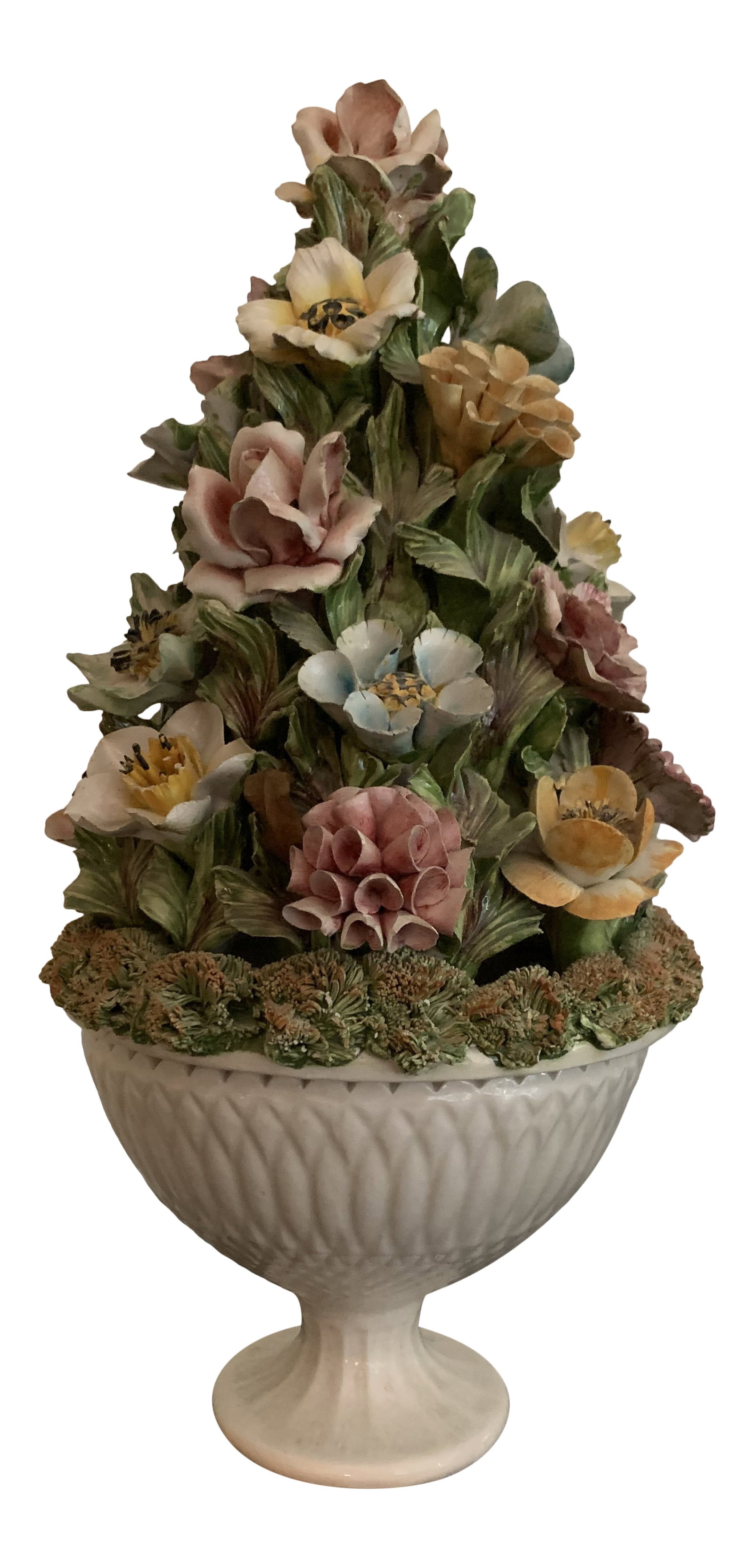 Mid-Century Modern Topiary Tree Lantern (1 of 8)