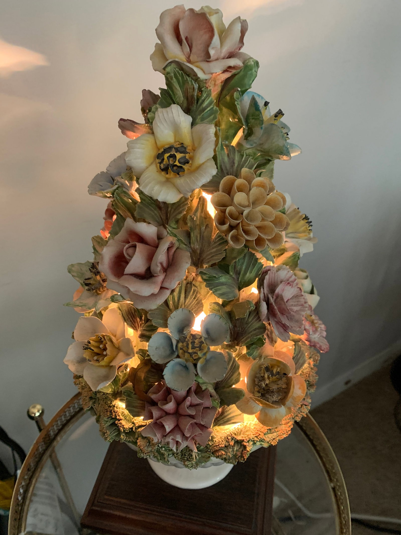 Mid-Century Modern Topiary Tree Lantern - 2