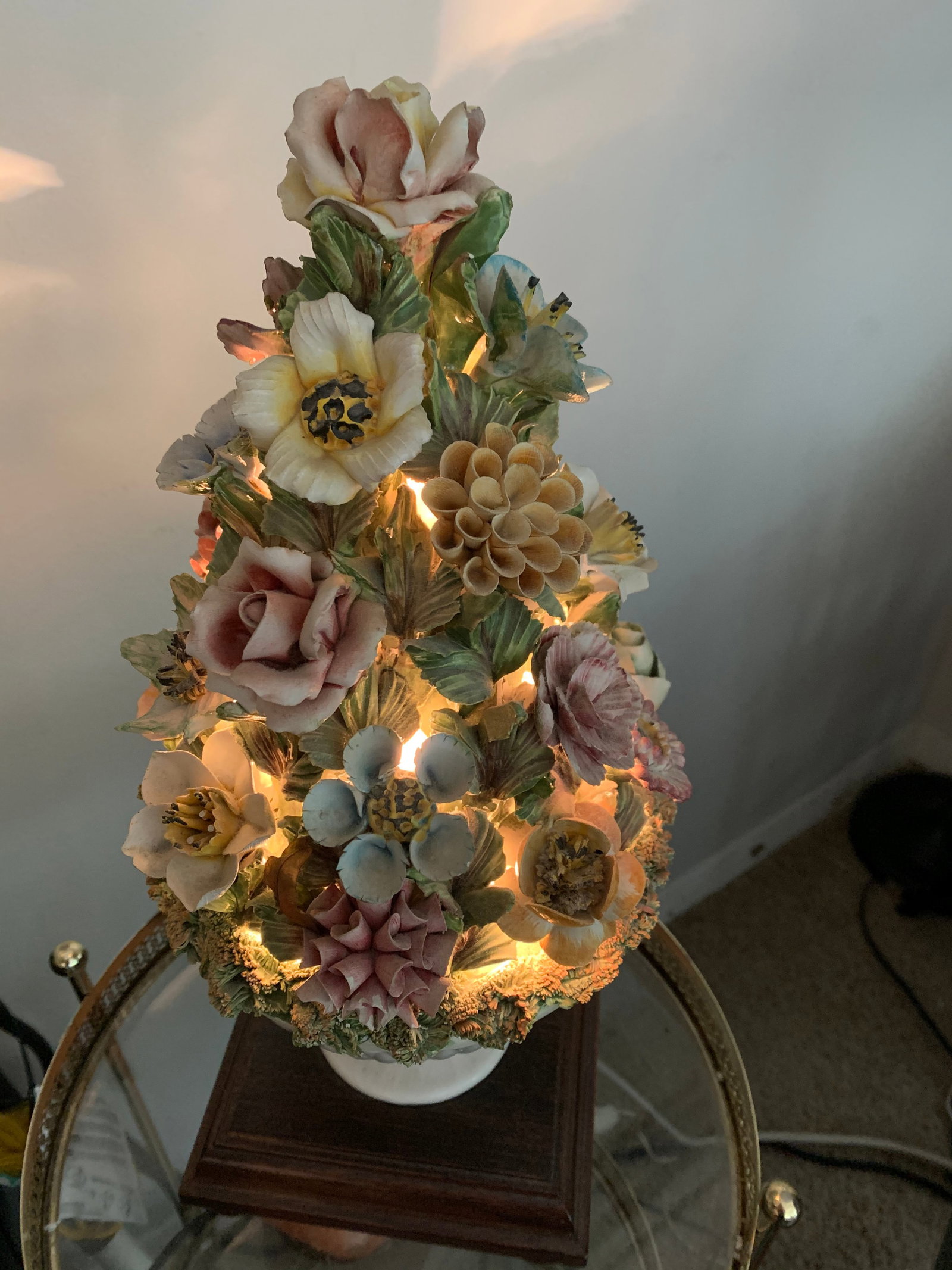 Mid-Century Modern Topiary Tree Lantern - 3