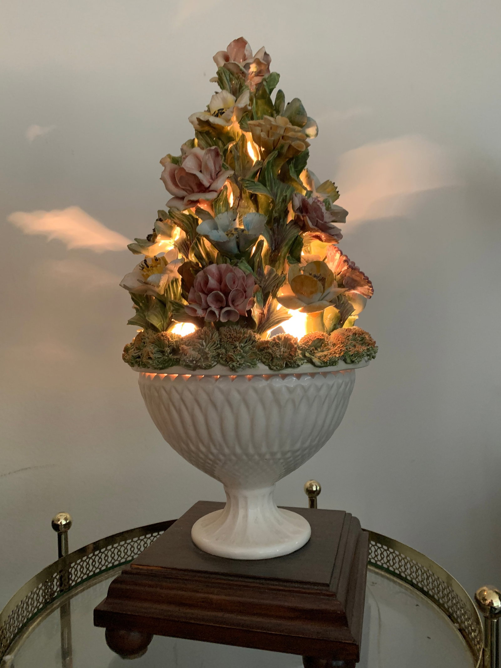 Mid-Century Modern Topiary Tree Lantern - 4