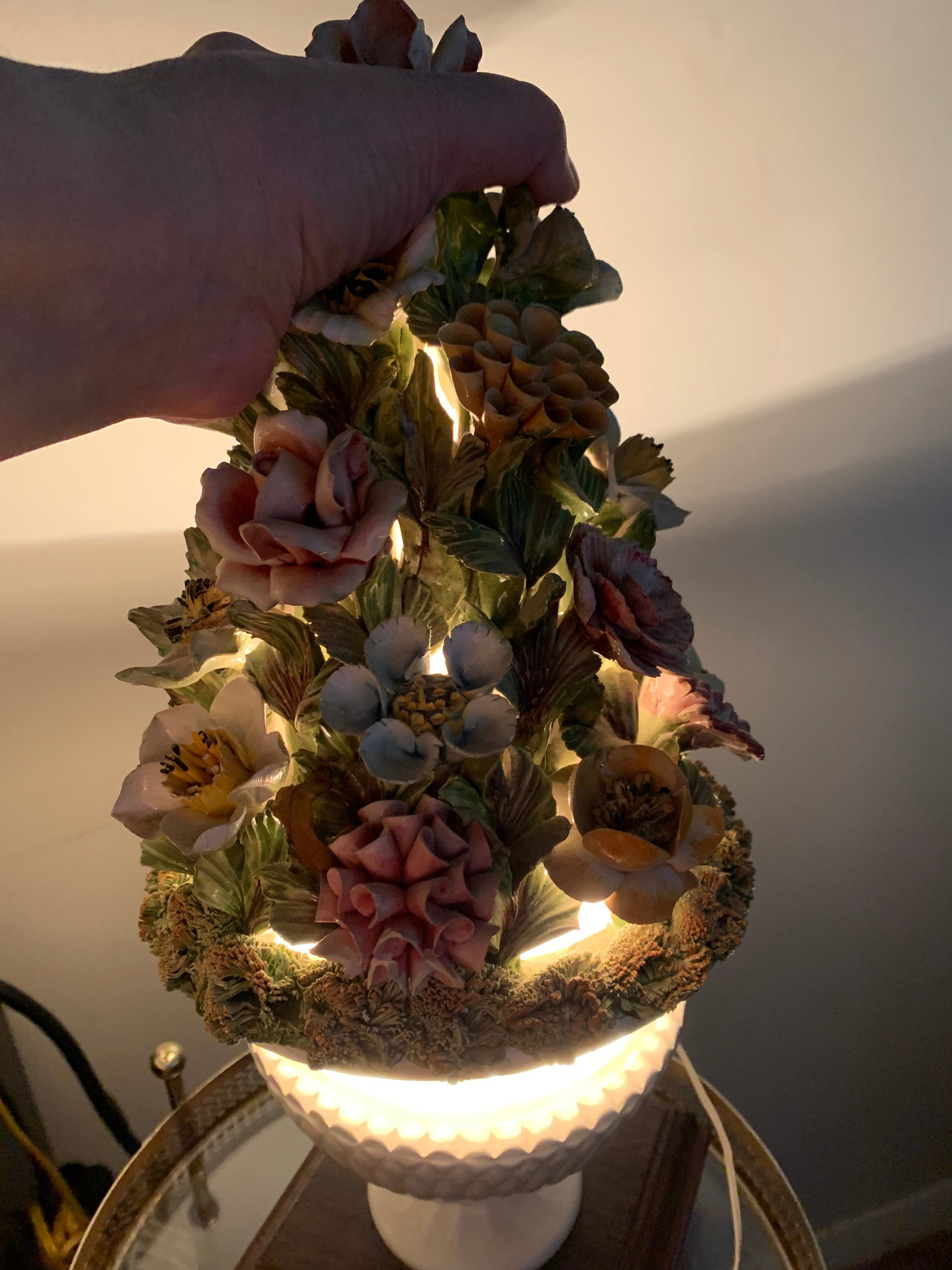 Mid-Century Modern Topiary Tree Lantern - 7