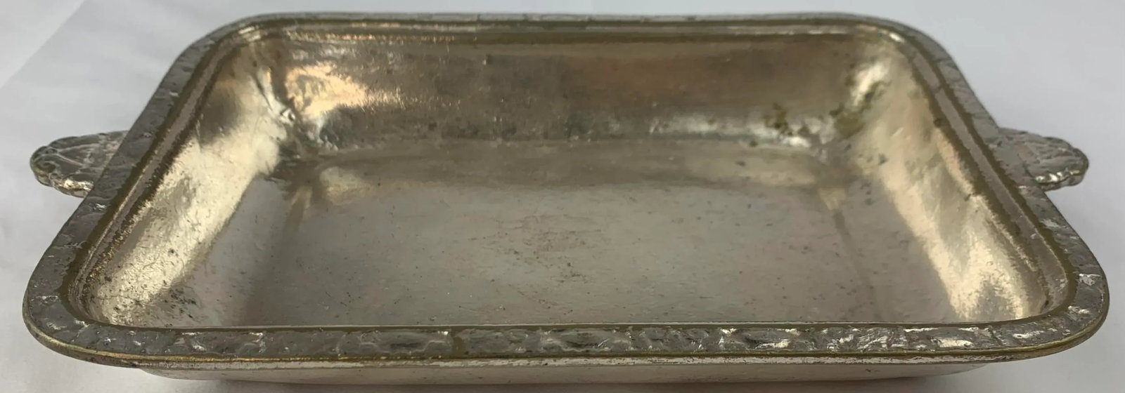 Vintage Waldorf Astoria Silver Small Tray - 2
