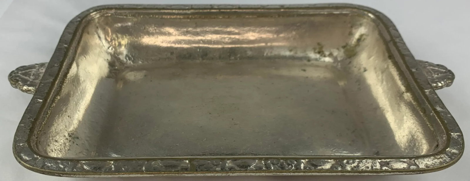 Vintage Waldorf Astoria Silver Small Tray - 3