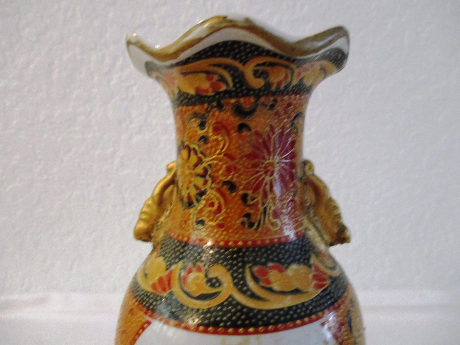 Mid-Century Chinese Geisha Girl Vase & Ginger Jar, Pair - 5