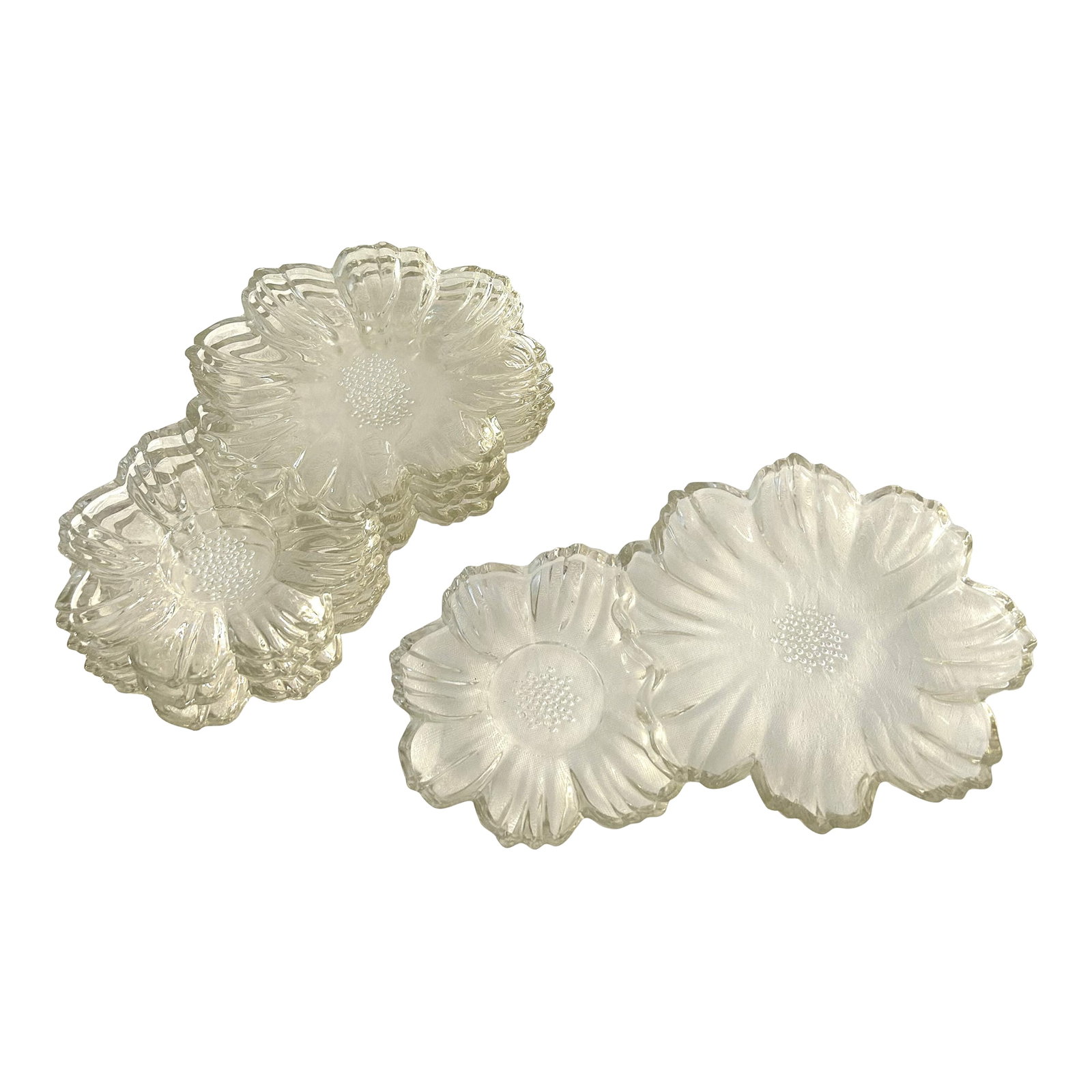 Mid-Century Colony Garden Club Snack Plates, Set of 4 (1 of 4)