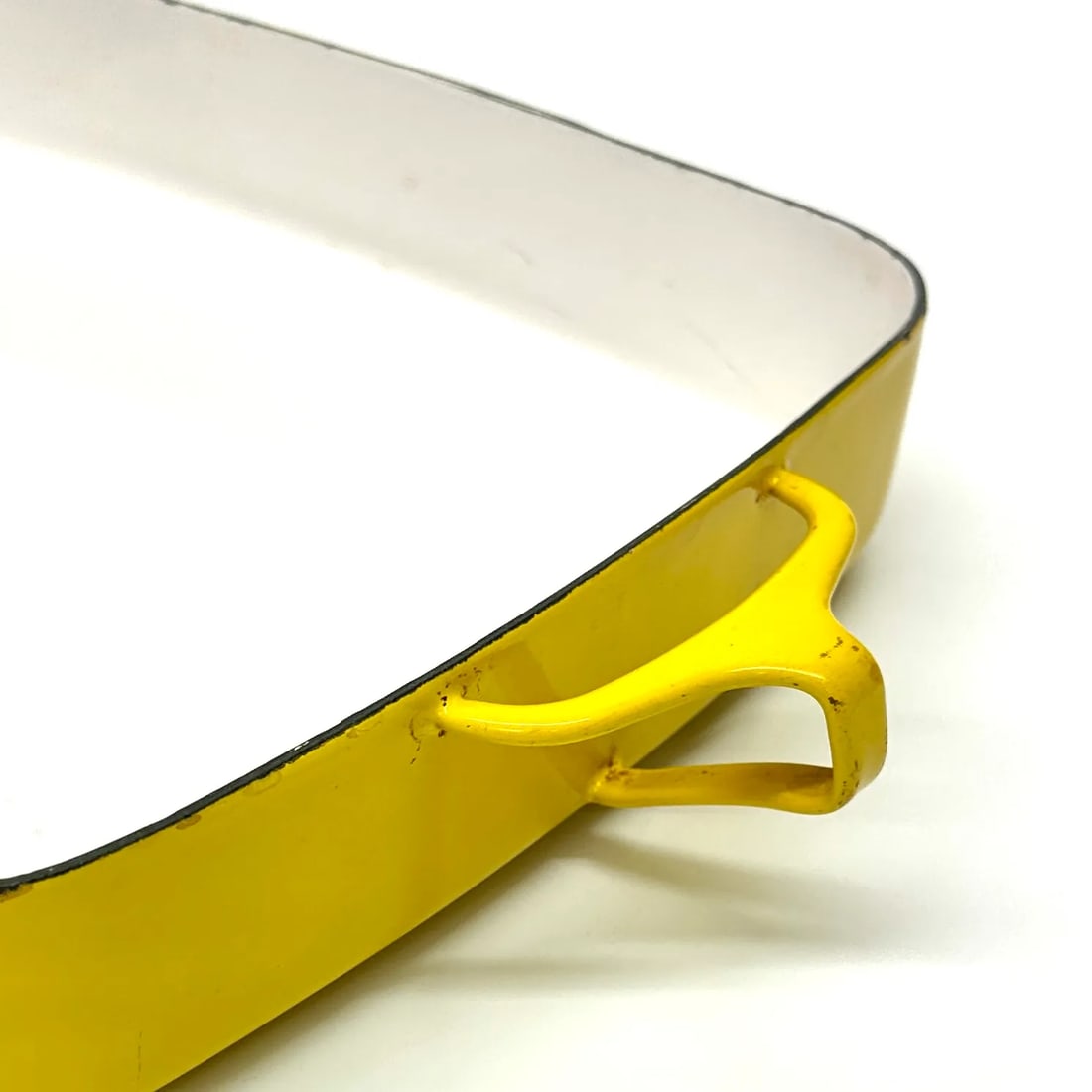 Large Yellow Enamel "Kobenstyle" Baking Dish by Dansk - 10