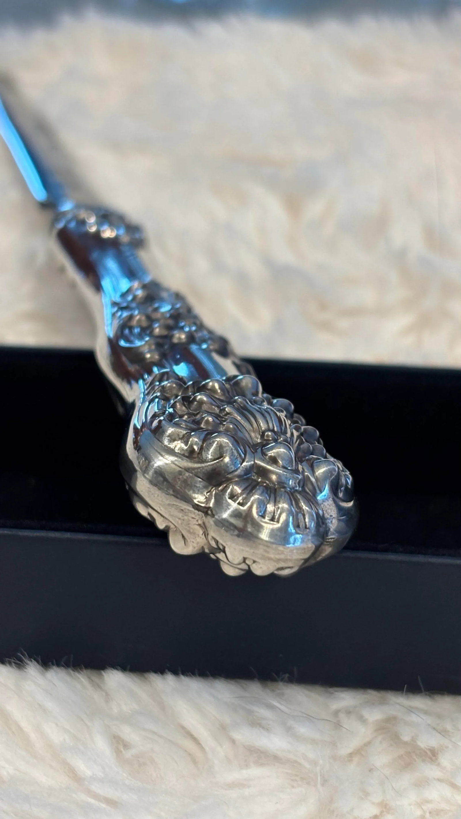 Rare Vintage Ralph Lauren Sterling Silver Ornamental Letter Opener - 2