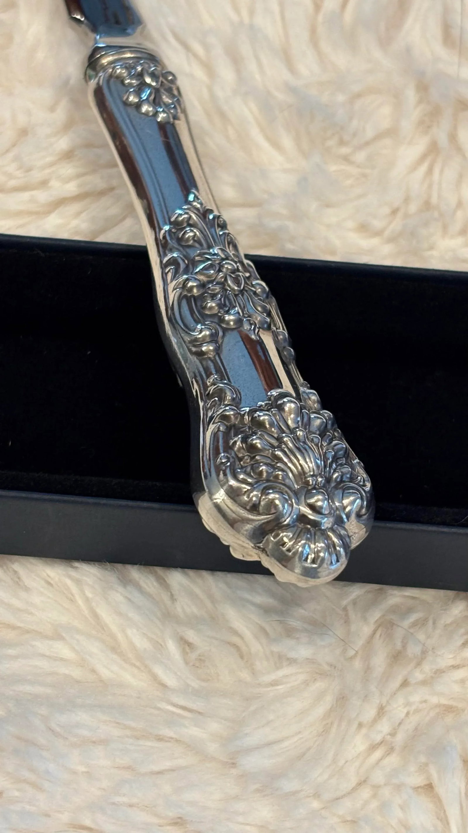 Rare Vintage Ralph Lauren Sterling Silver Ornamental Letter Opener - 5