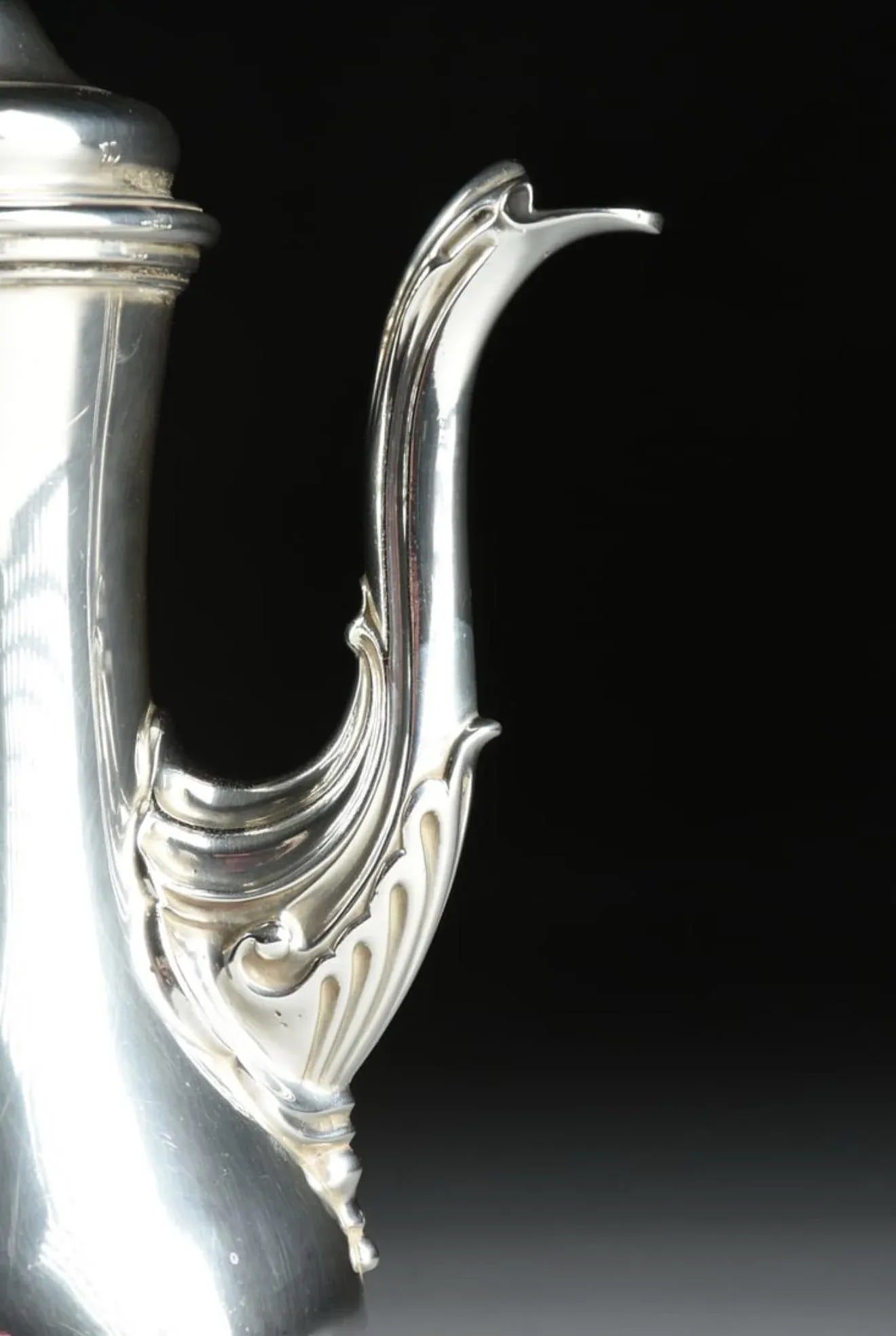 1763 Georgian English Sterling Coffee Pot - 3