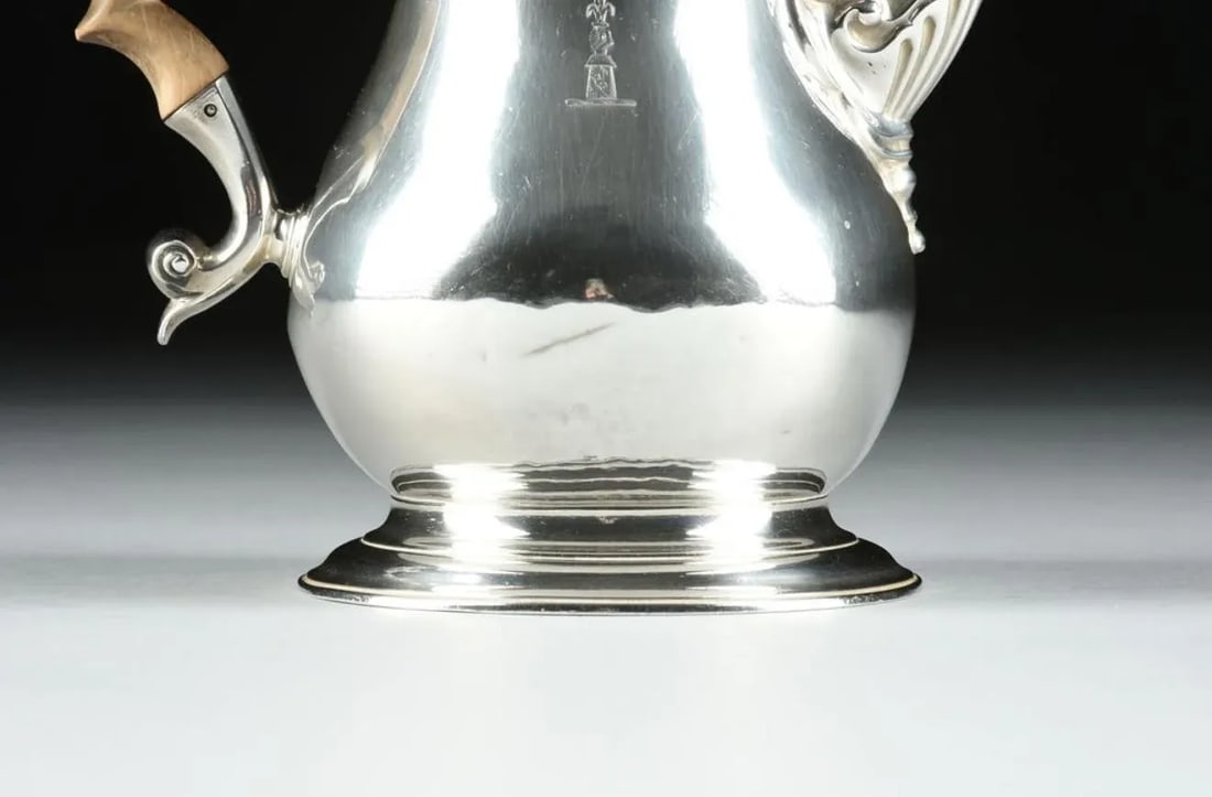1763 Georgian English Sterling Coffee Pot - 5