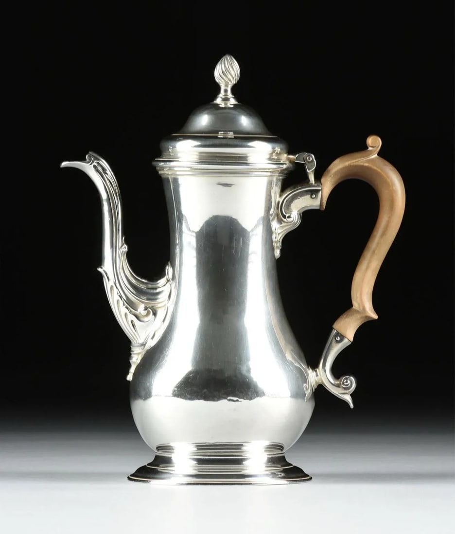 1763 Georgian English Sterling Coffee Pot - 9
