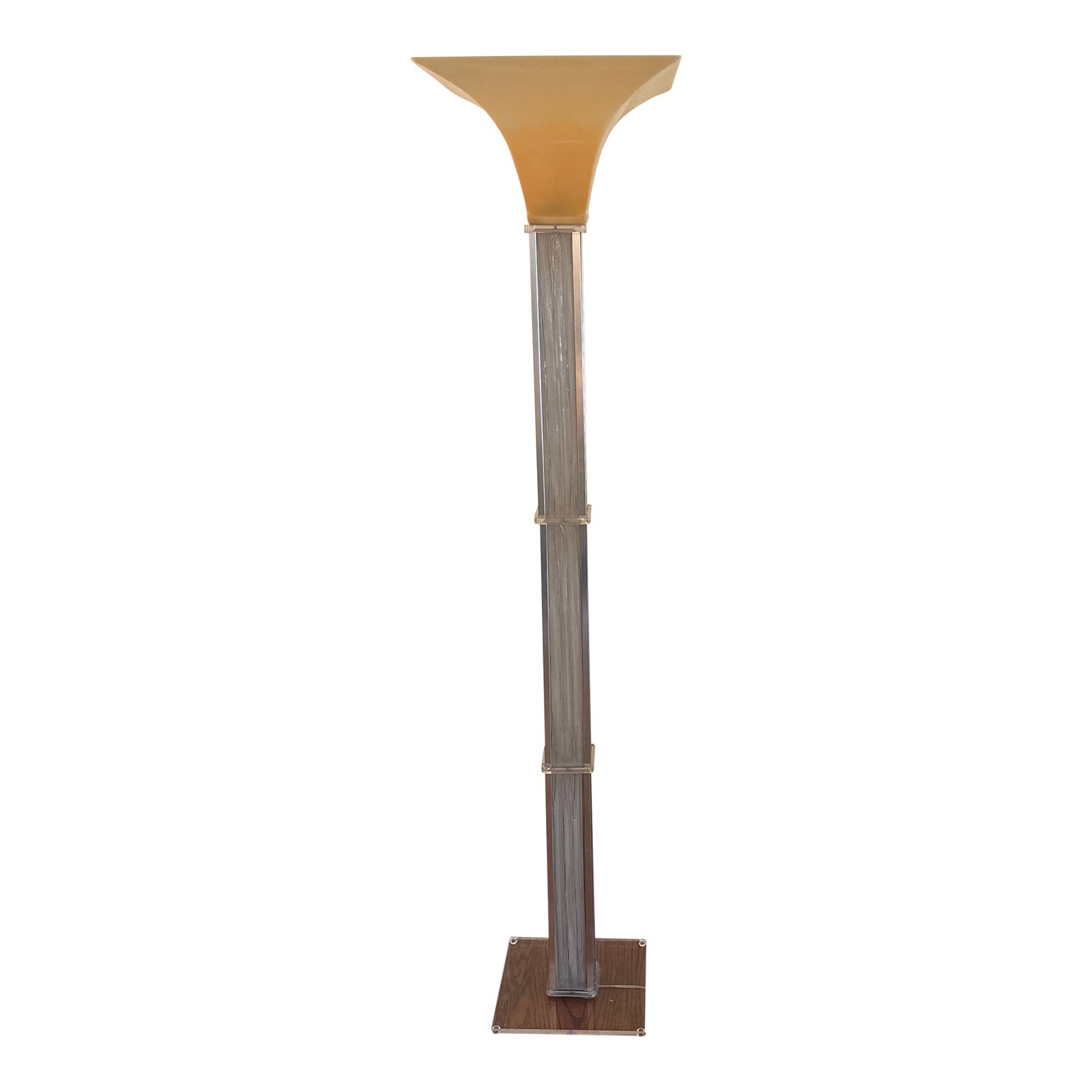 1980s Post Modern Lucite Floor Lamp (1 of 12)