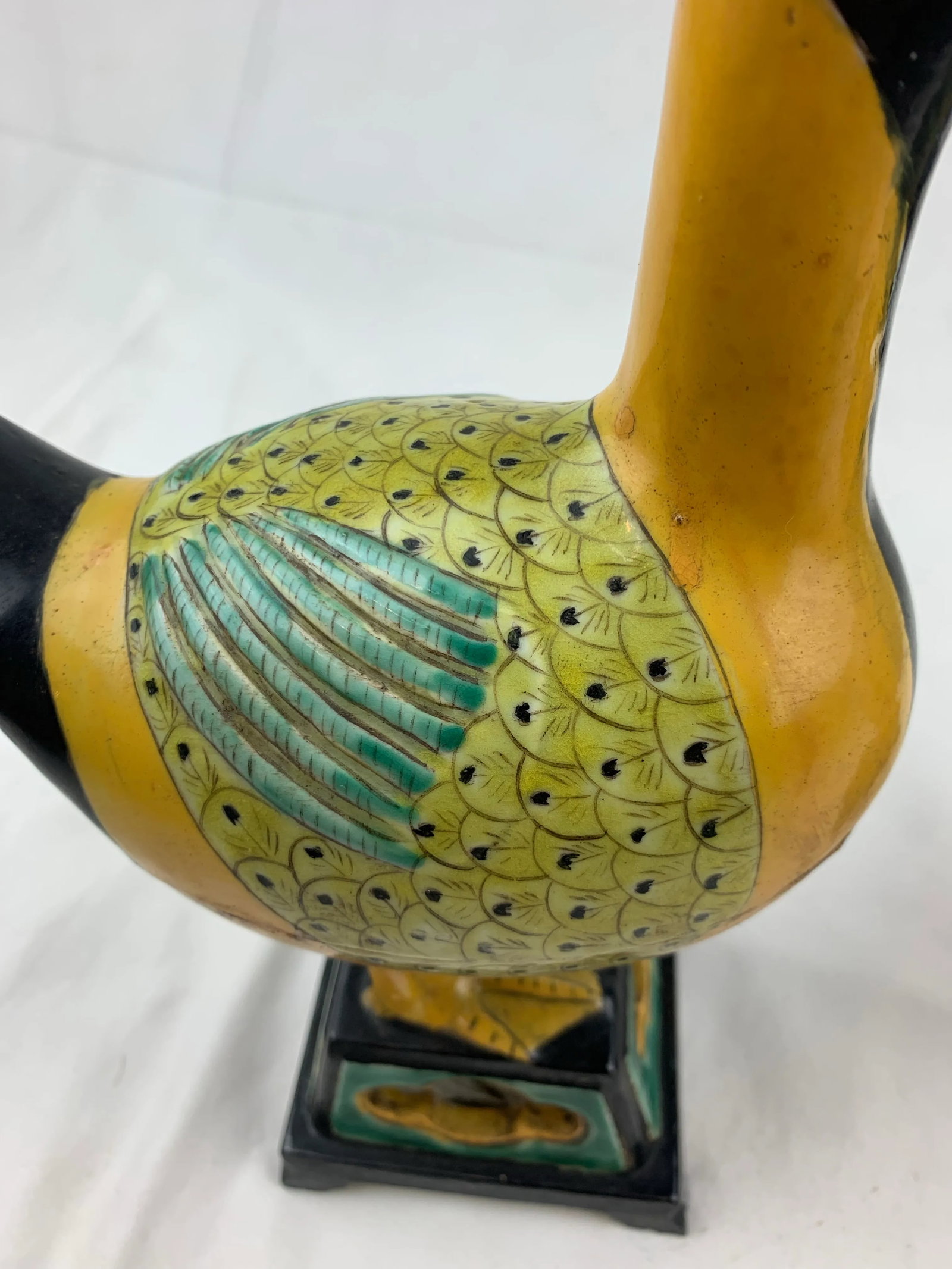 Vintage Artisan Clay Duck Urns, Set of 2 - 3