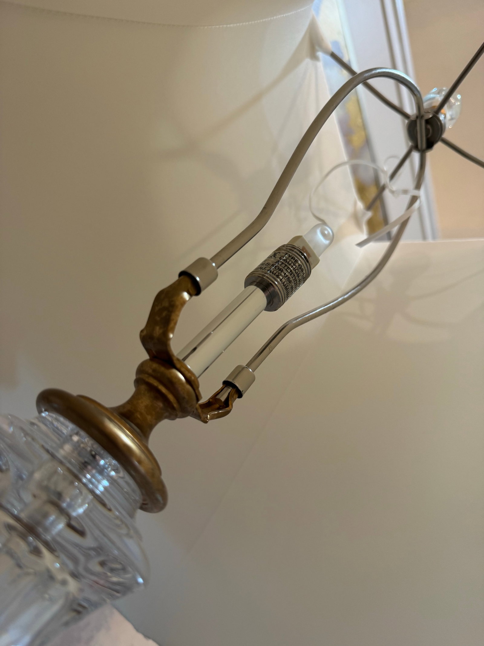Schonbek Dynasty French Crystal Table Lamp - 2