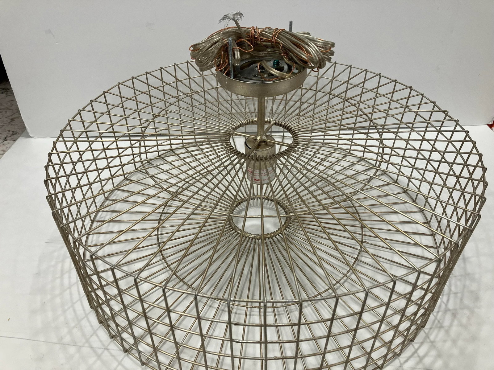 Currey & Company Iron Light Fixture - 3