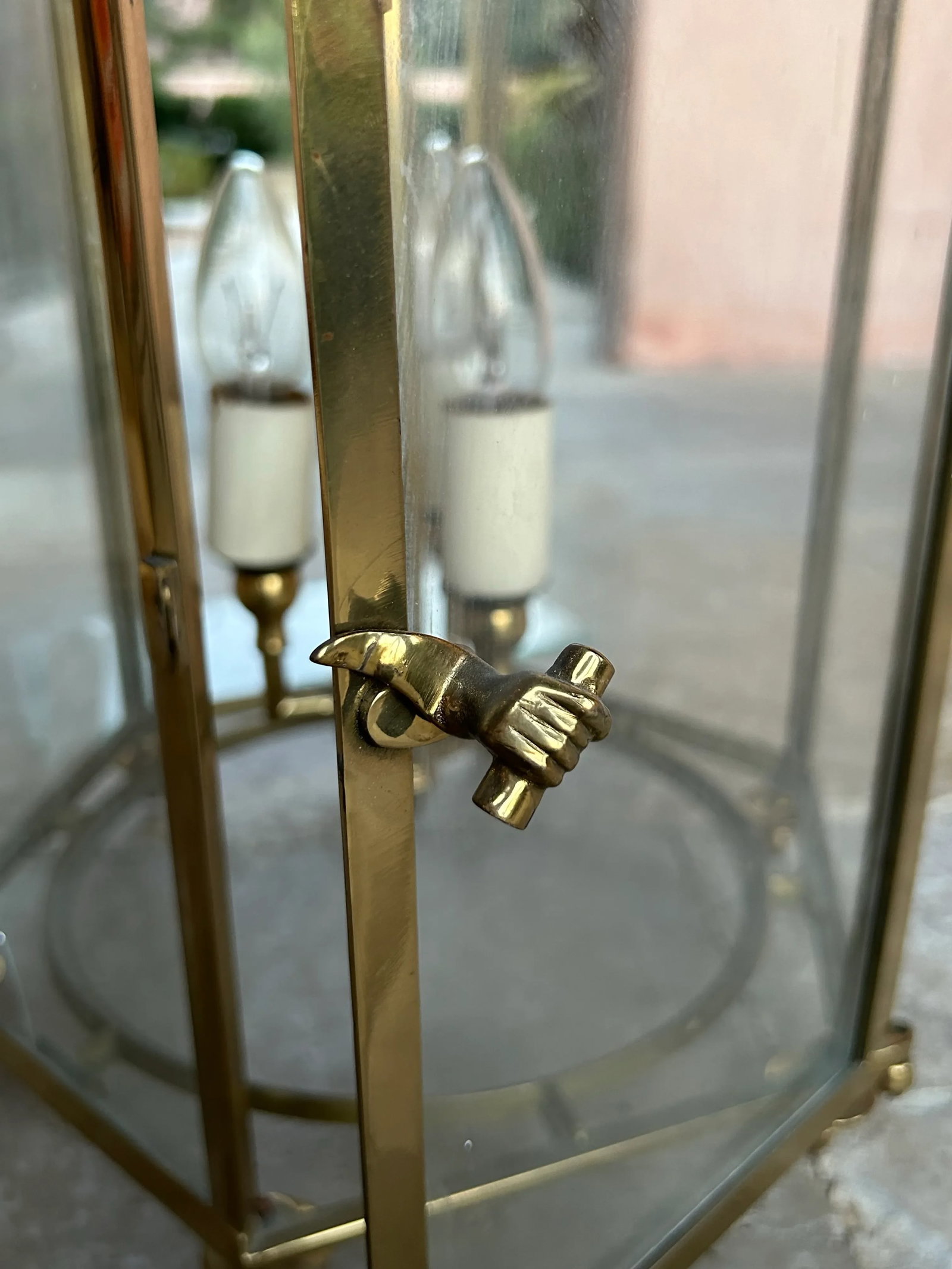 Early 20th Century Tuscan Style Cage Pendant - 10