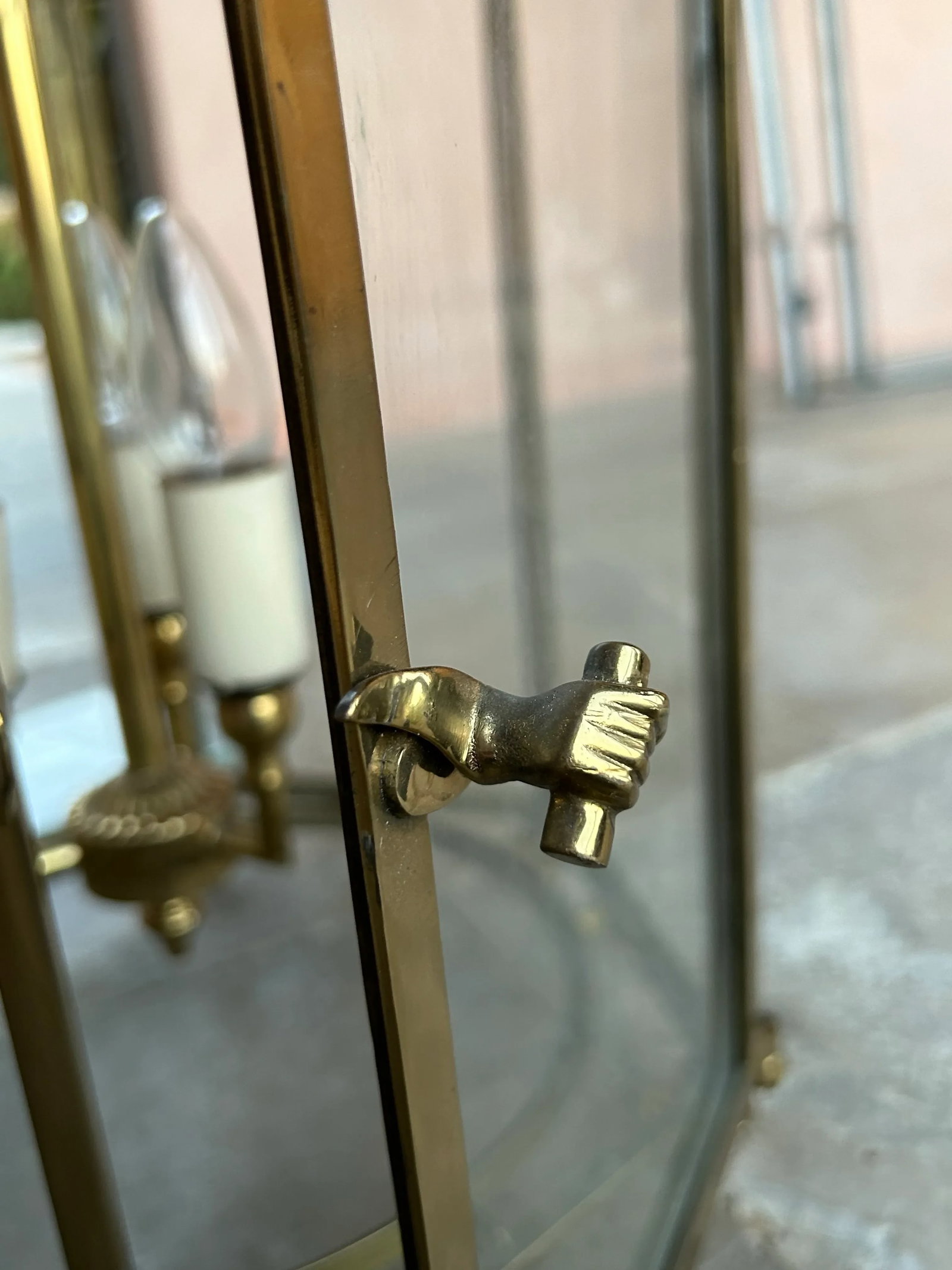 Early 20th Century Tuscan Style Cage Pendant - 3