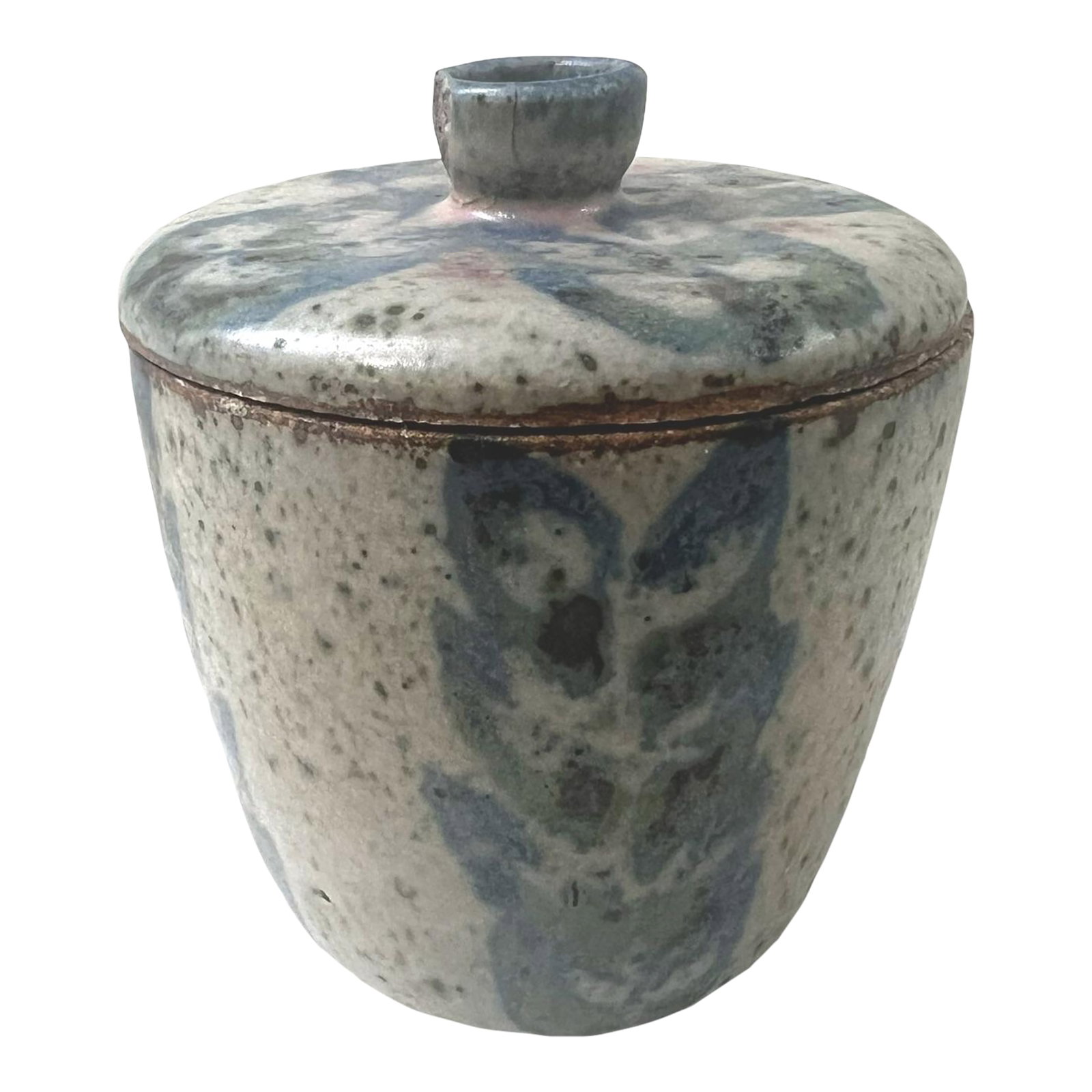 Mid Century Modern James and Nan McKinnell Pottery Lidded Jar Ceramic Studio Pottery (1 of 10)