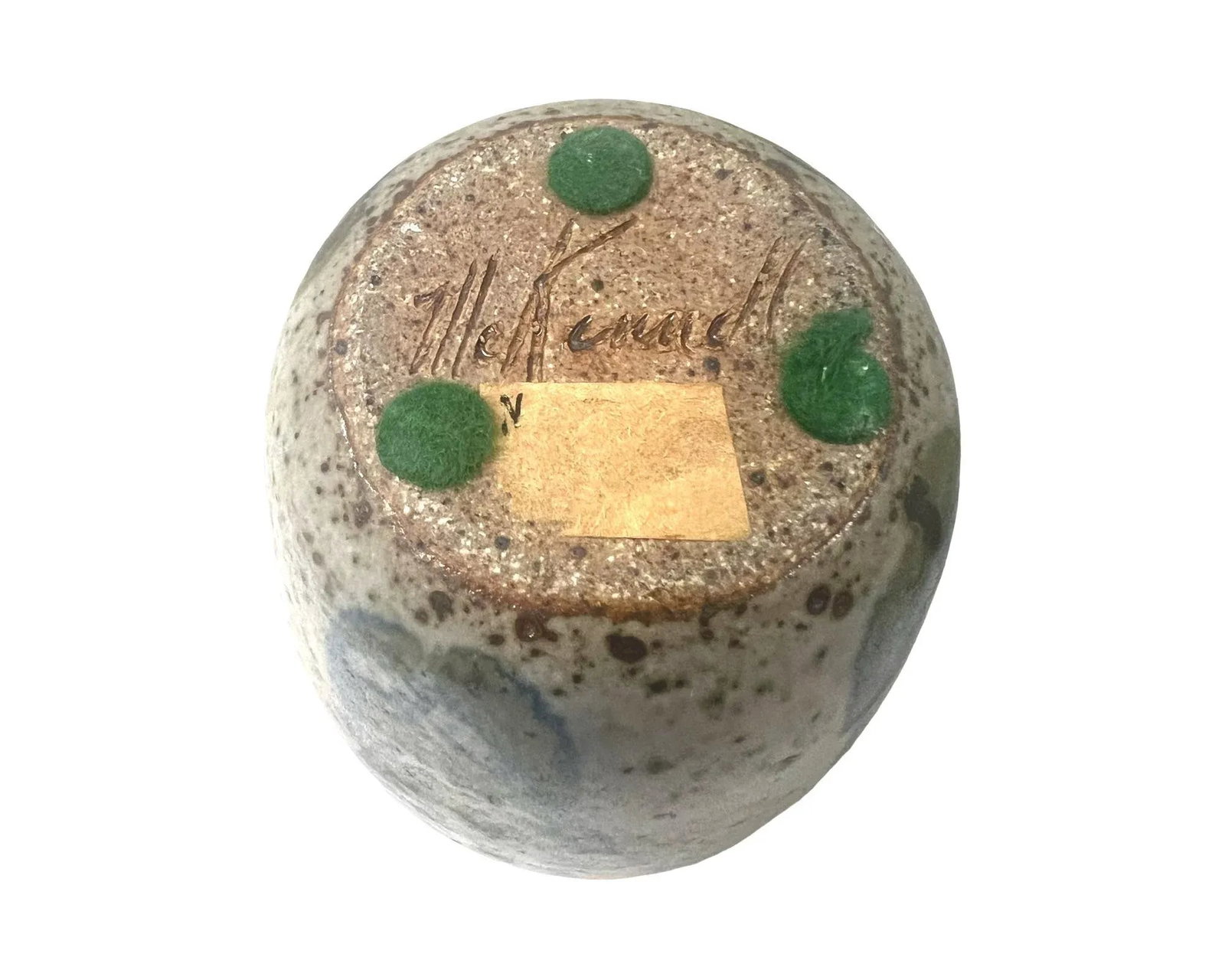 Mid Century Modern James and Nan McKinnell Pottery Lidded Jar Ceramic Studio Pottery - 6