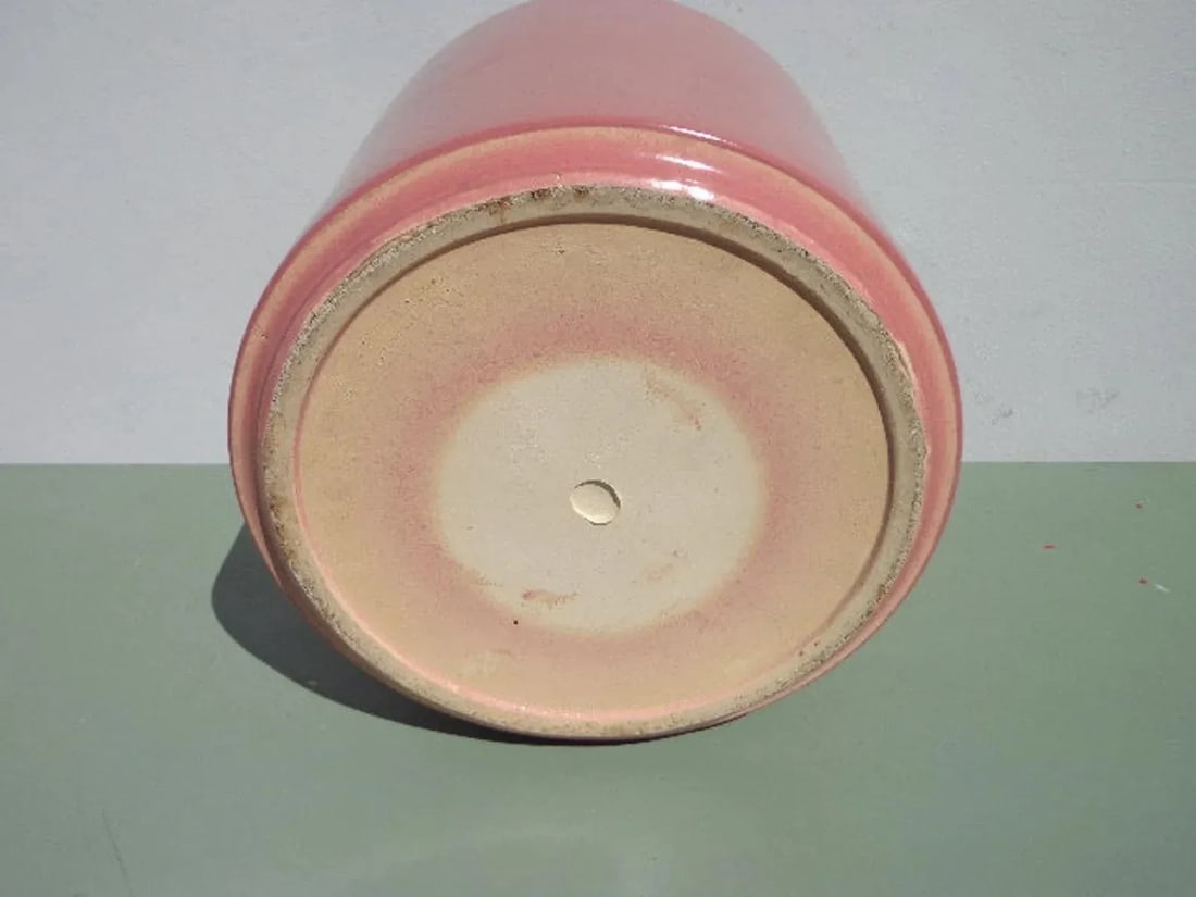 Mid Century Gainey Style Ceramic Vase Planter - 10