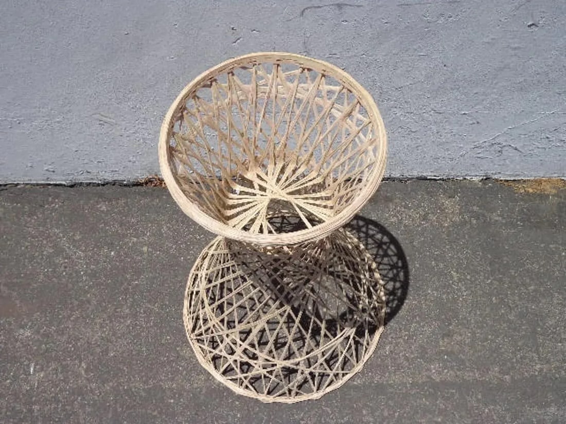 Mid 20th Century Spun Fiberglass Woodard Plant Stand, Attributed - 3