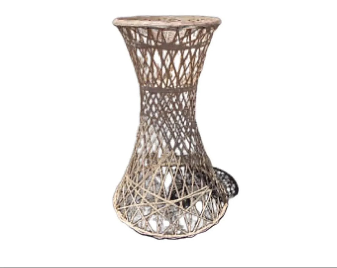 Mid 20th Century Spun Fiberglass Woodard Plant Stand, Attributed - 5
