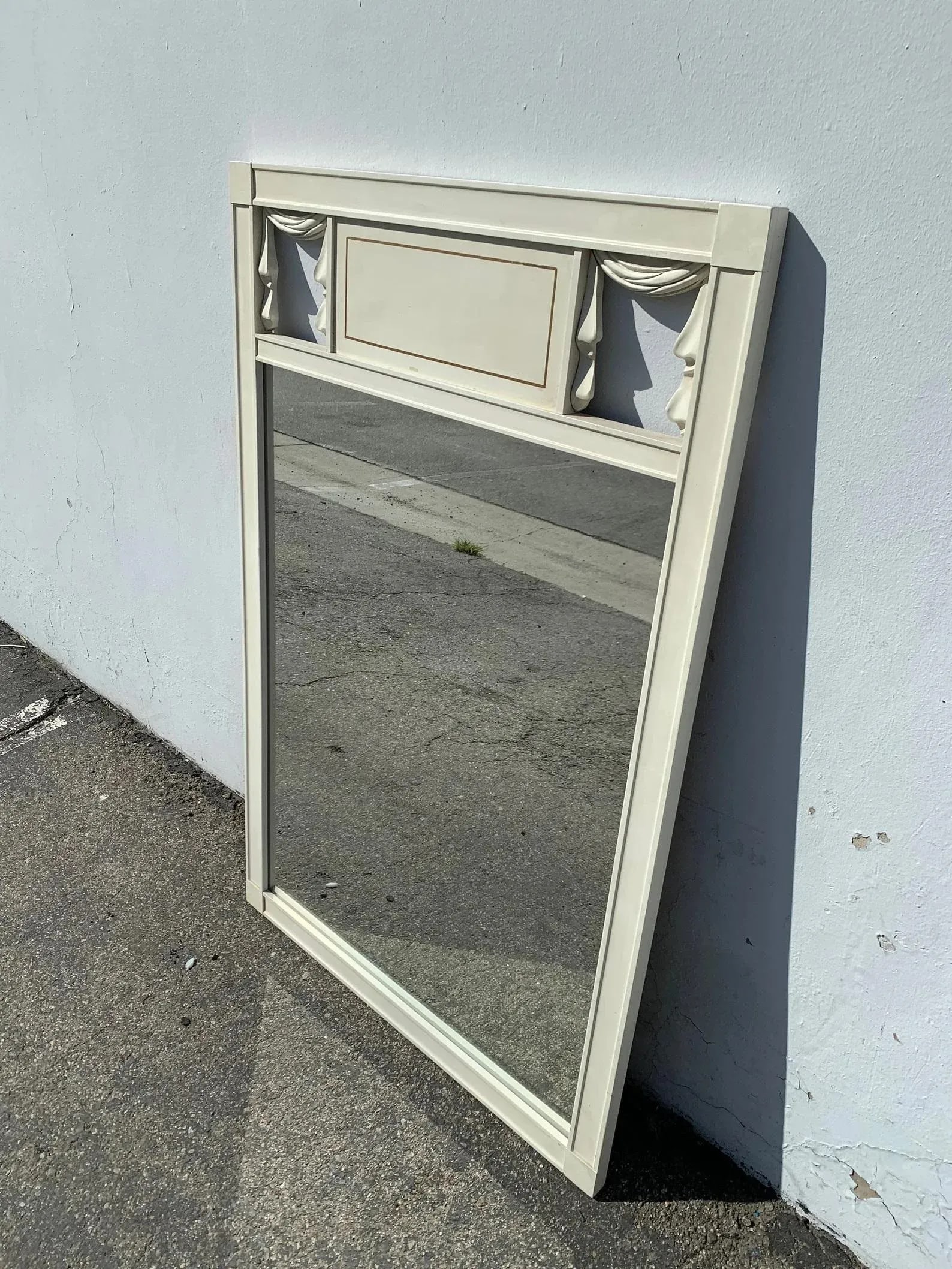 Vintage Mirror Hollywood Regency - 2