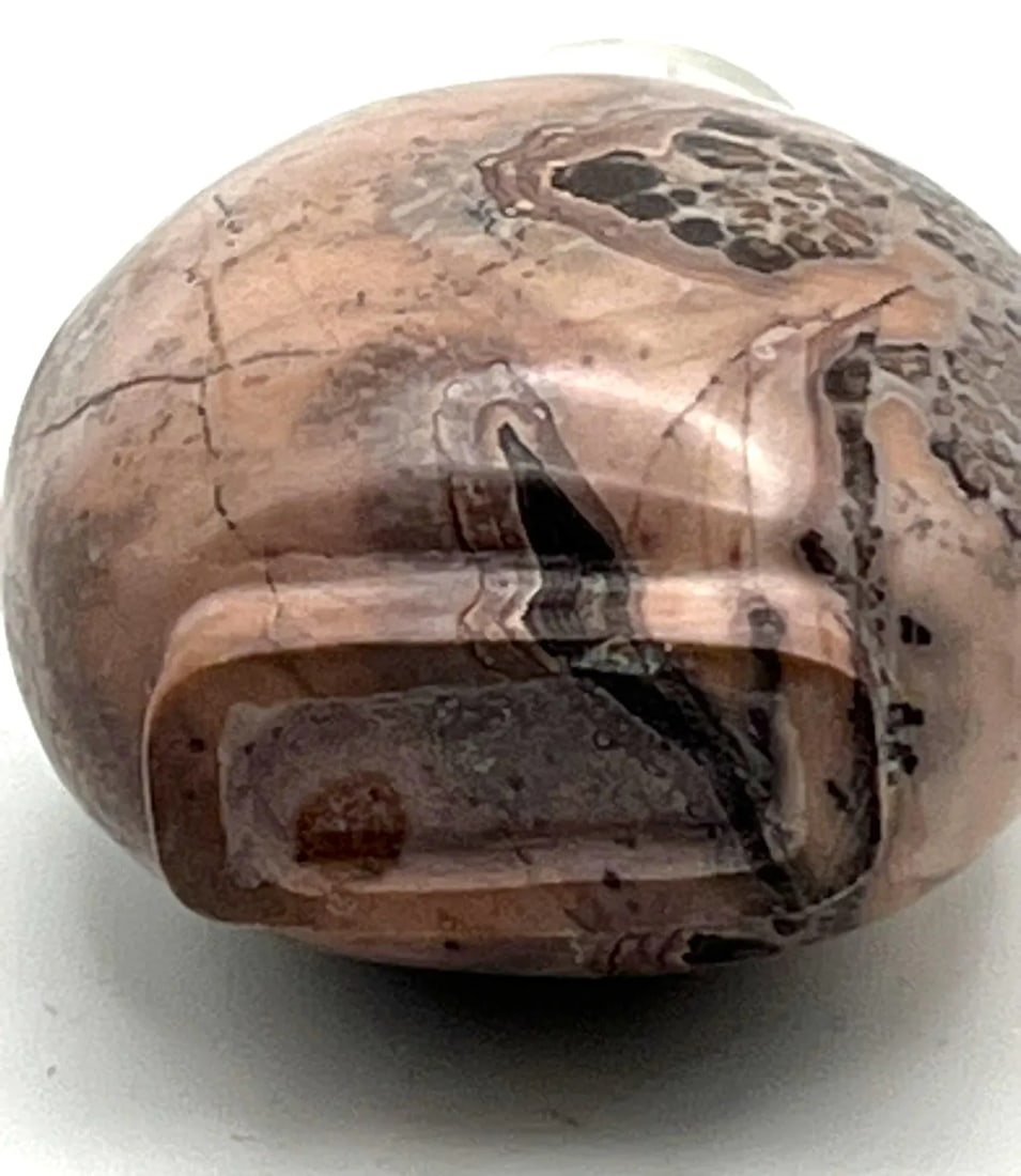 Vintage Dendritic Jasper Snuff Bottle - 10
