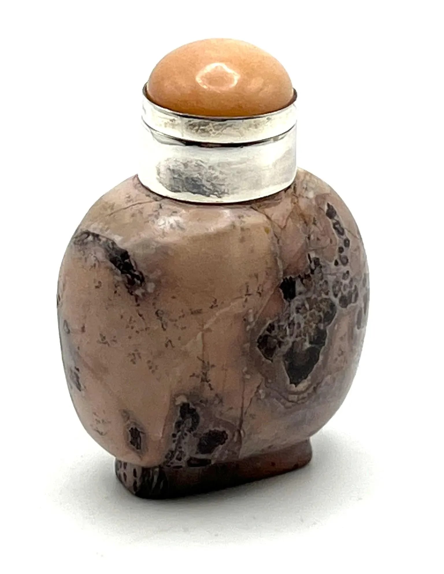 Vintage Dendritic Jasper Snuff Bottle - 5