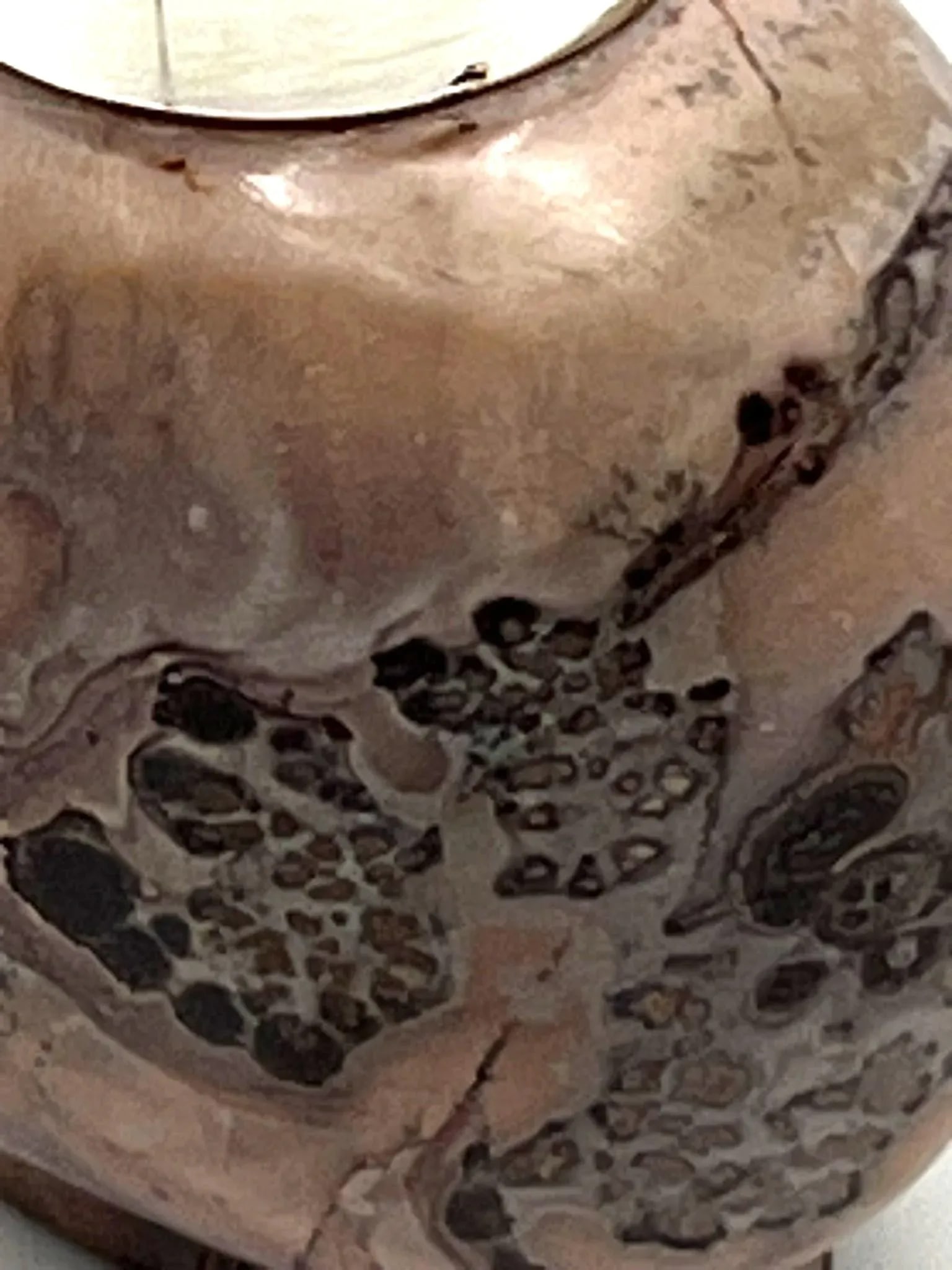 Vintage Dendritic Jasper Snuff Bottle - 8