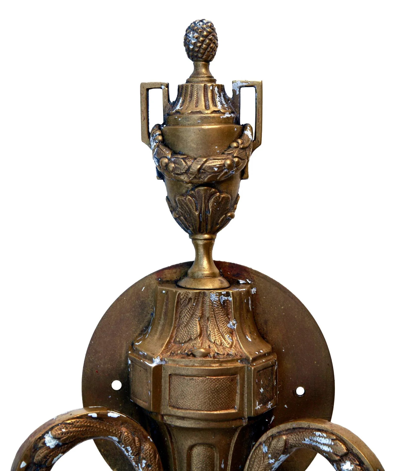 1920s French Art Deco Bronze Wall Sconce - 6