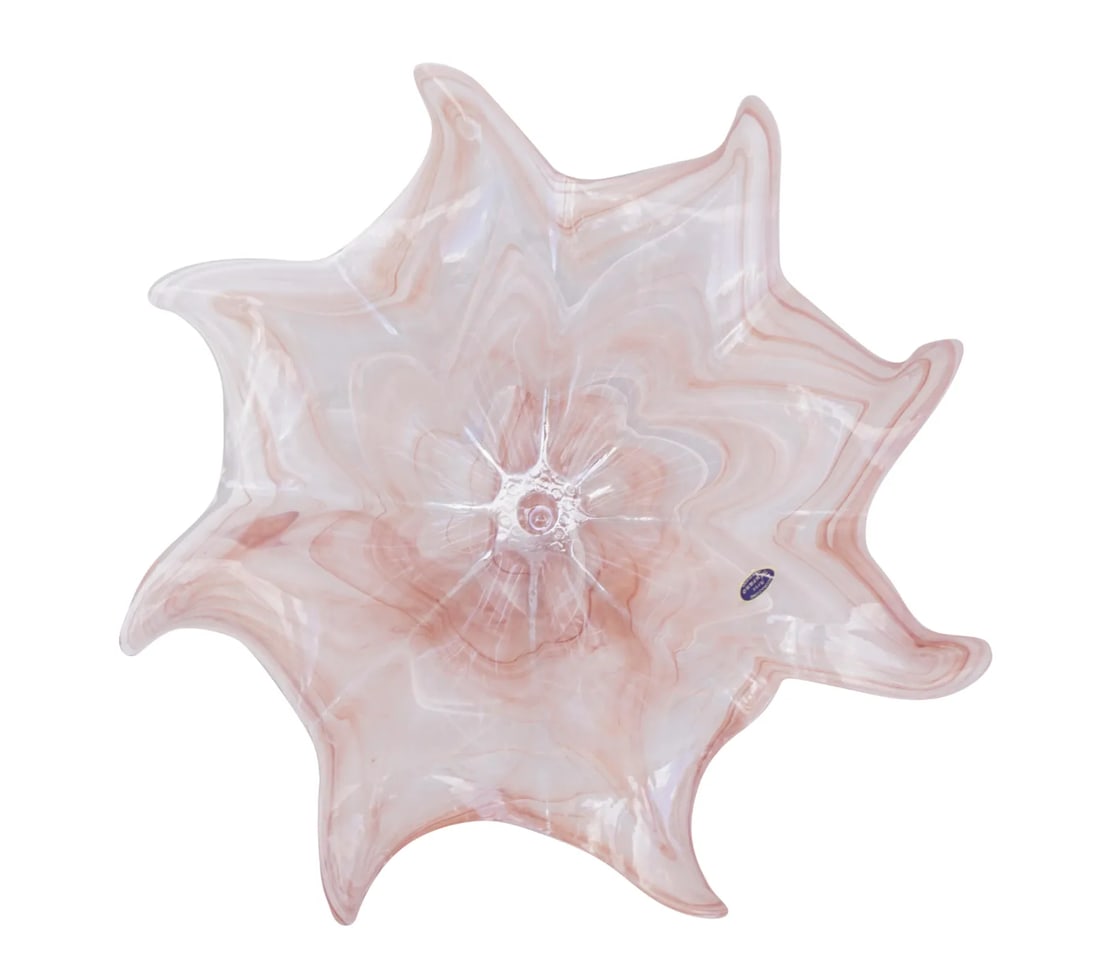 1960s Murano Glass Centerpiece Bowl - 12