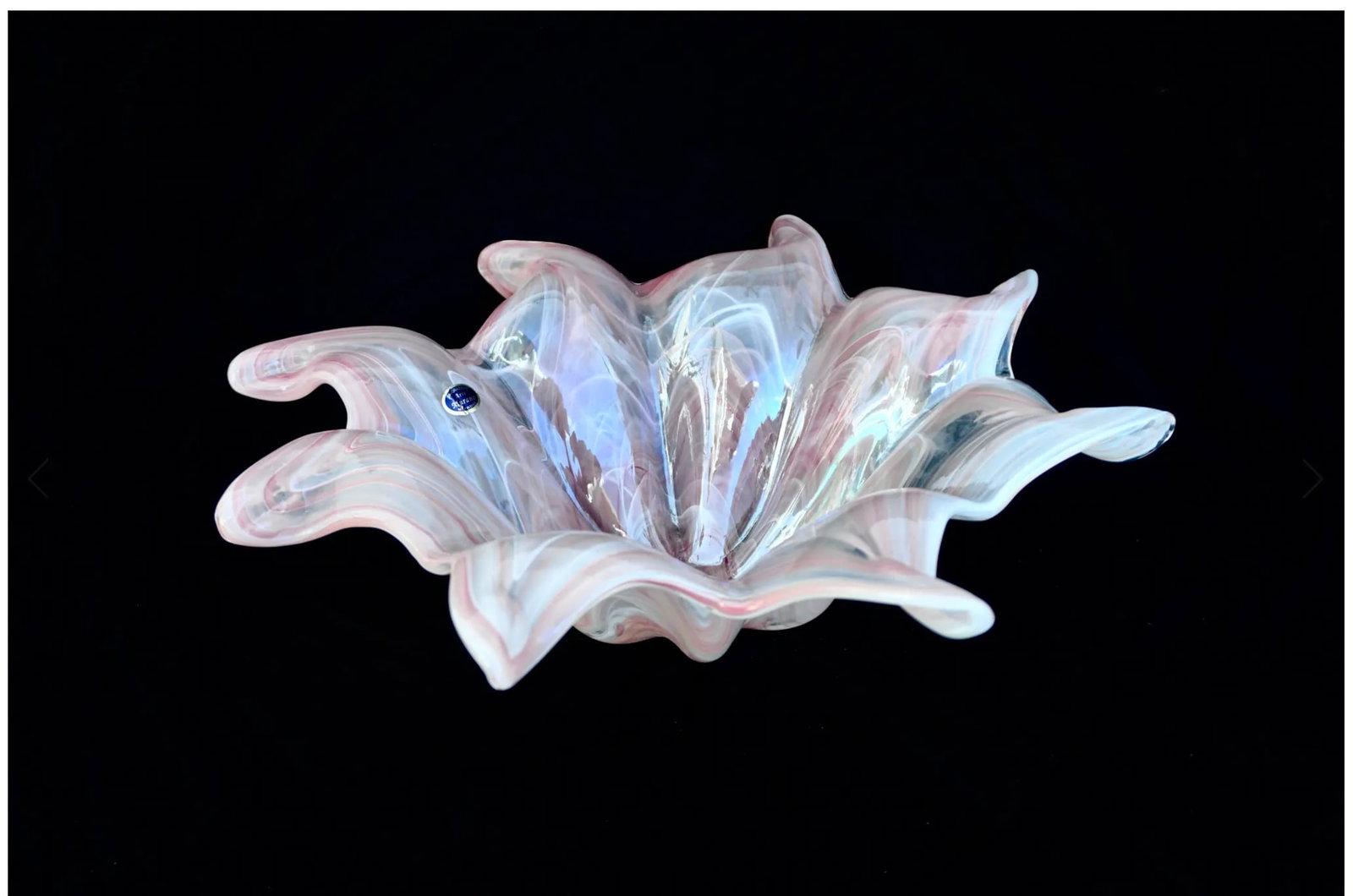 1960s Murano Glass Centerpiece Bowl - 2