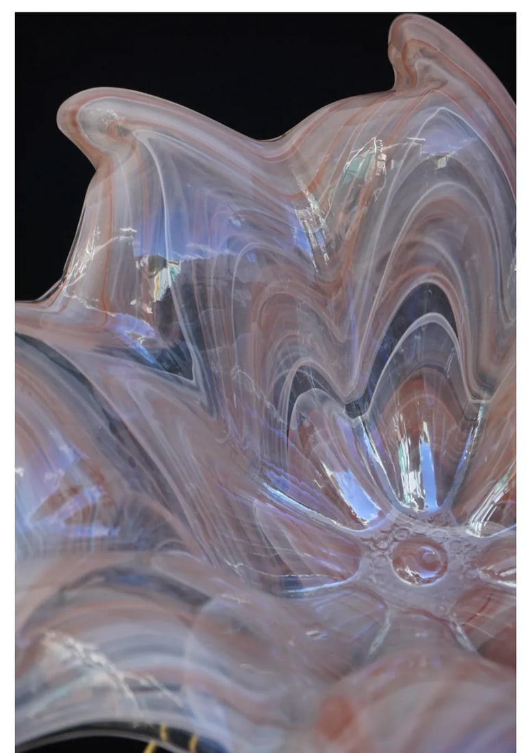 1960s Murano Glass Centerpiece Bowl - 3