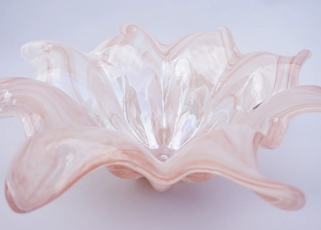 1960s Murano Glass Centerpiece Bowl - 7