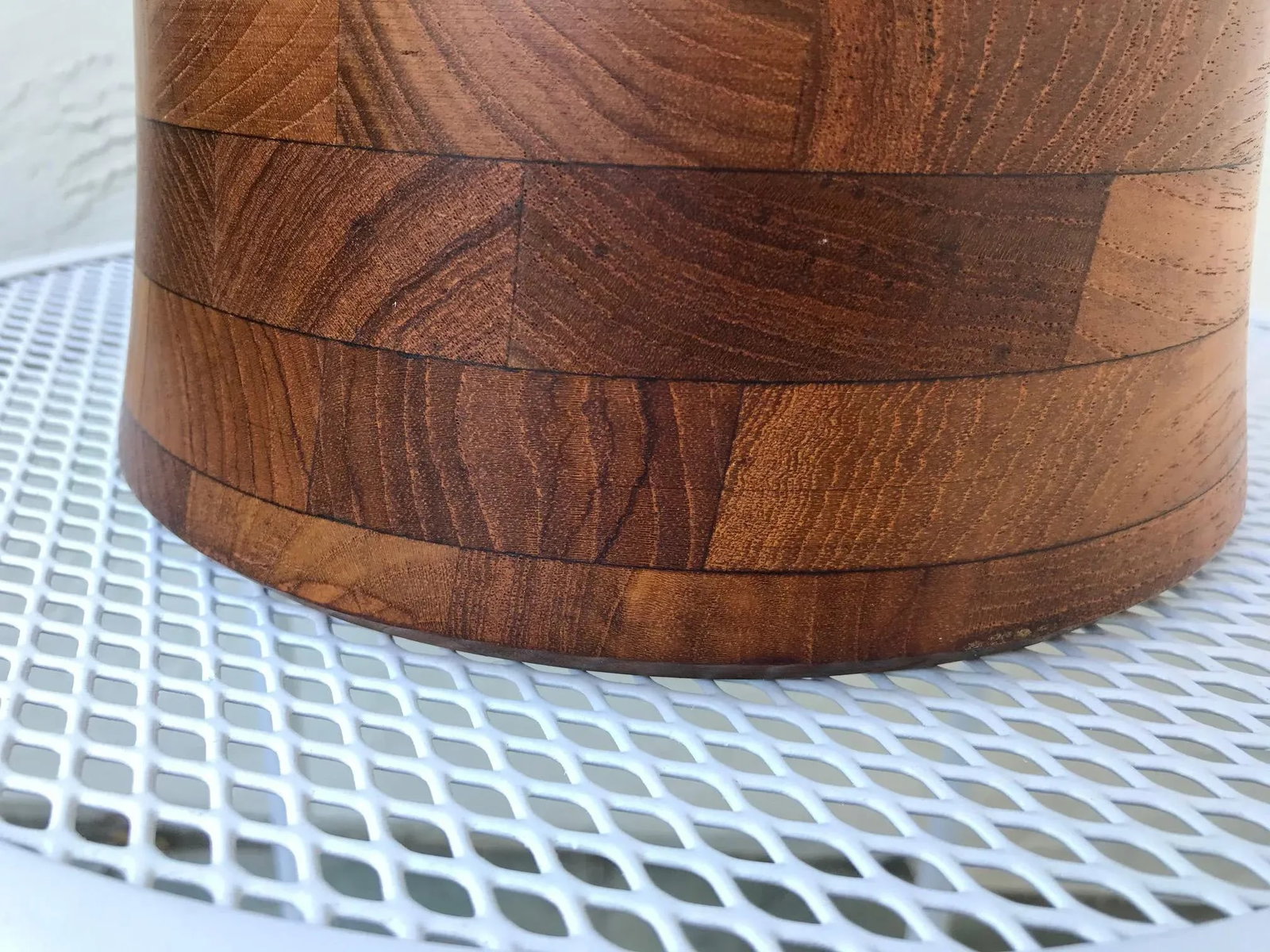 1960s Danish Mid Century Modern Ernest Sohn Siamese Solid Teak Ice Bucket - 12