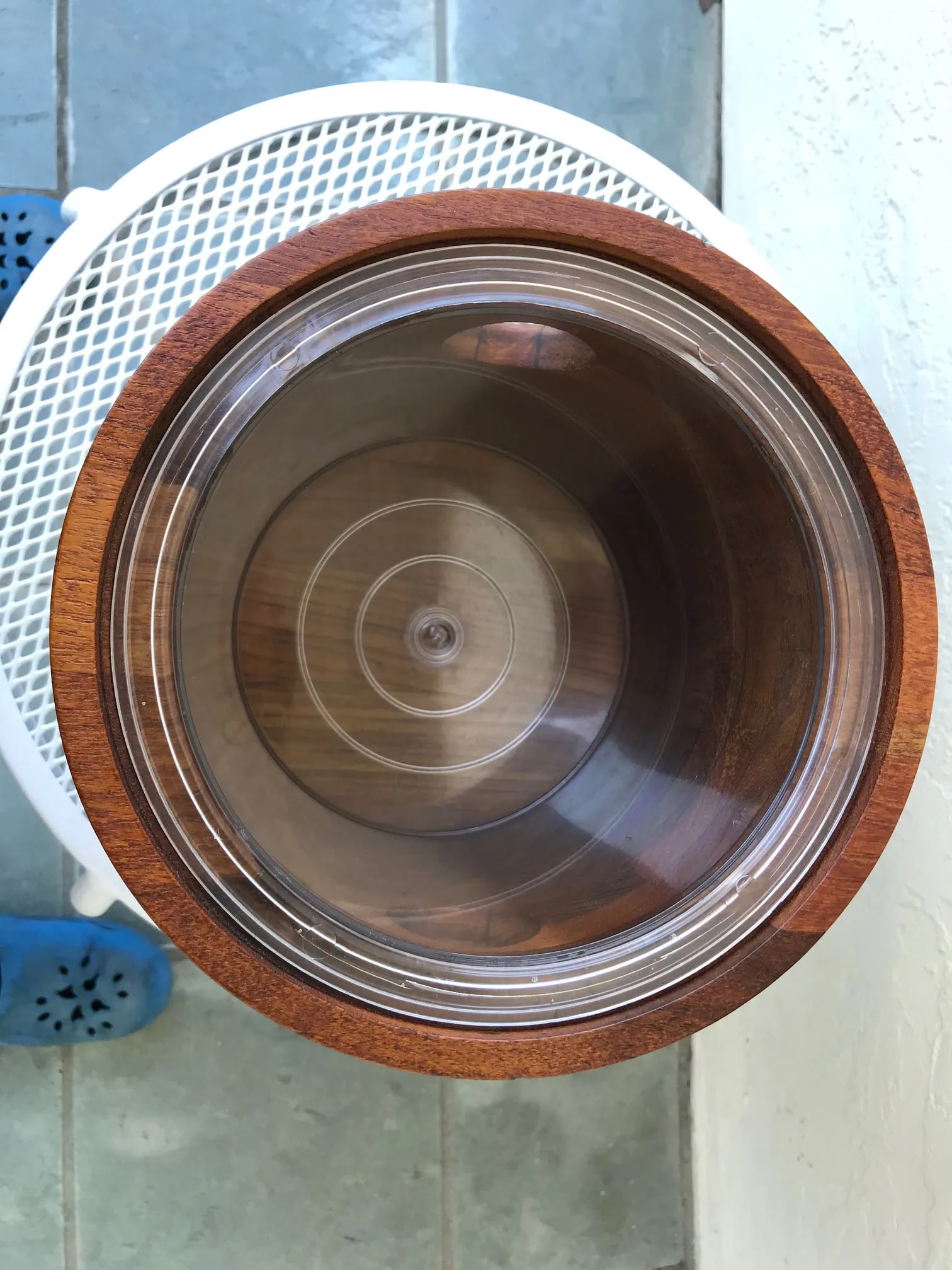 1960s Danish Mid Century Modern Ernest Sohn Siamese Solid Teak Ice Bucket - 5