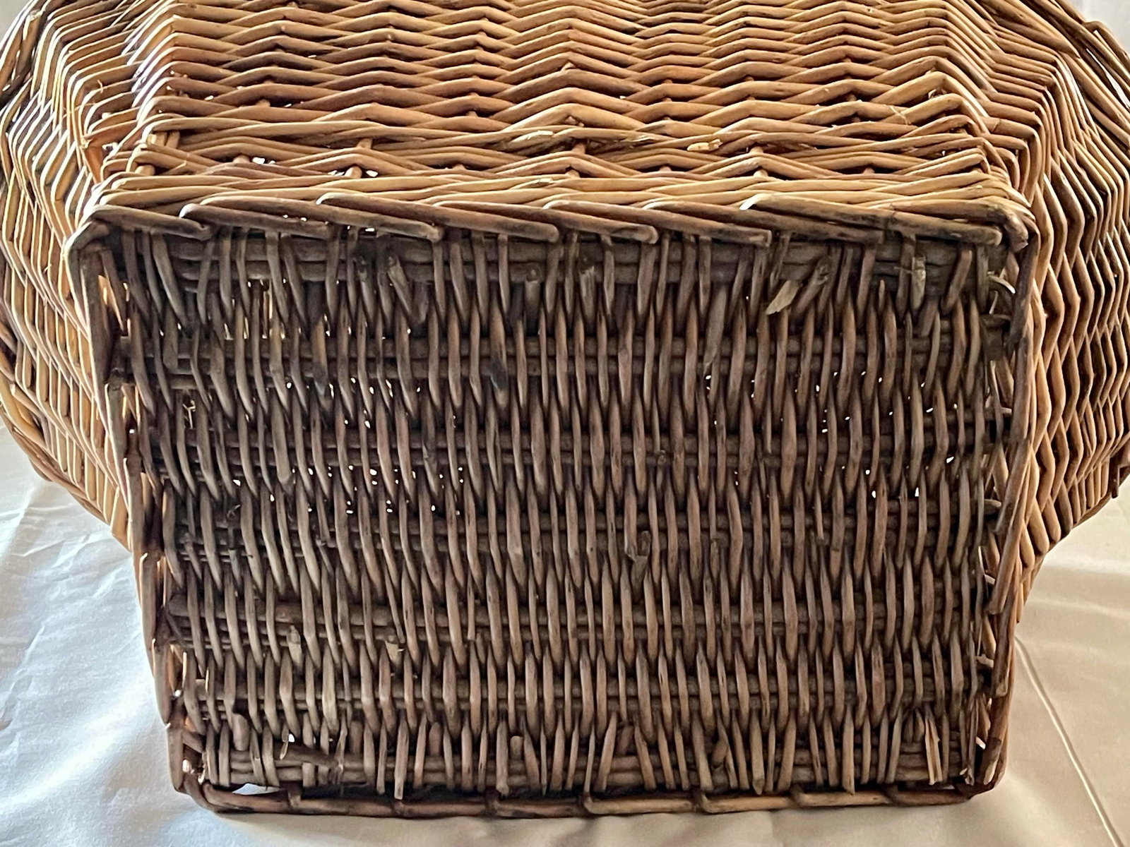 Vintage Wicker Picnic Basket - 12