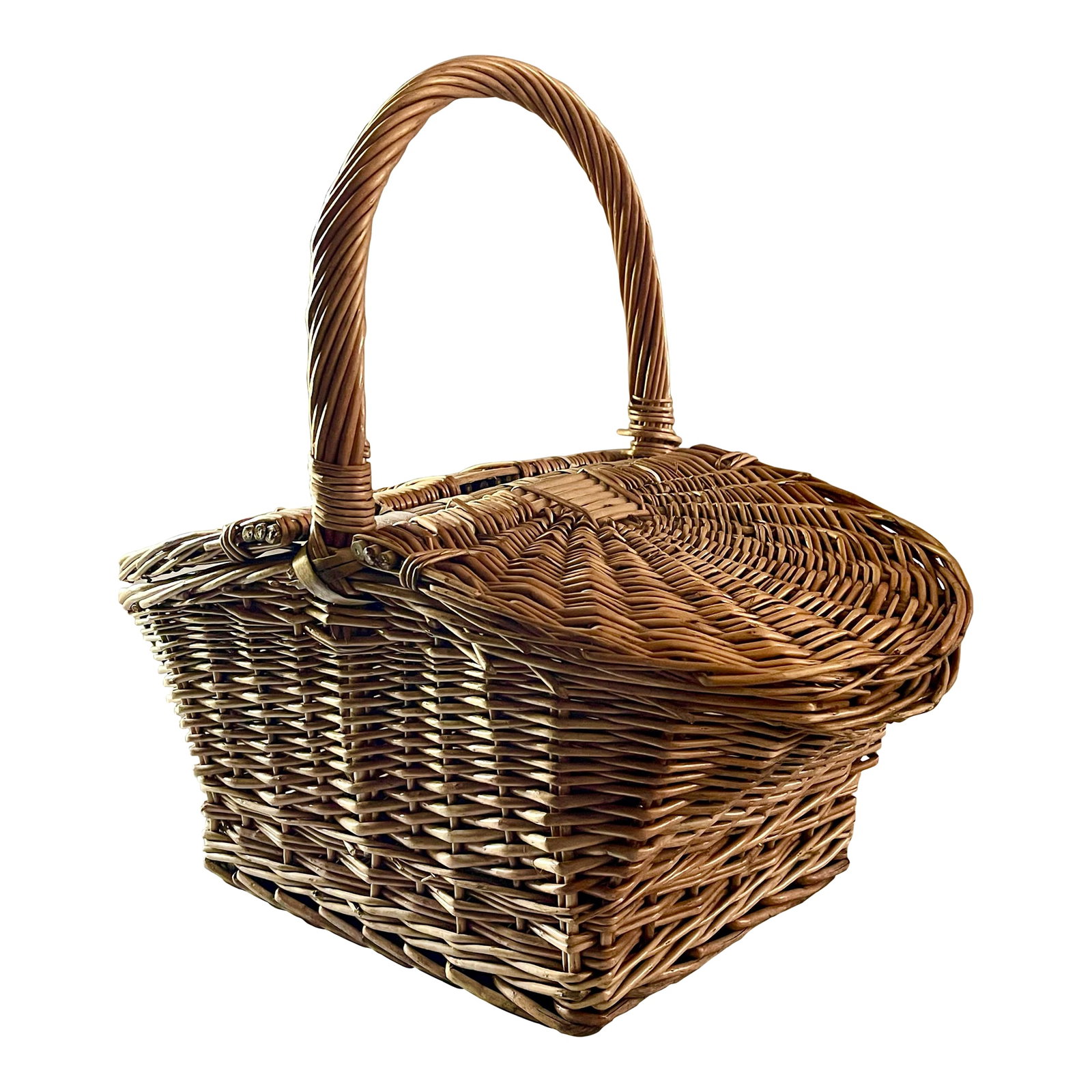 Vintage Wicker Picnic Basket (1 of 12)