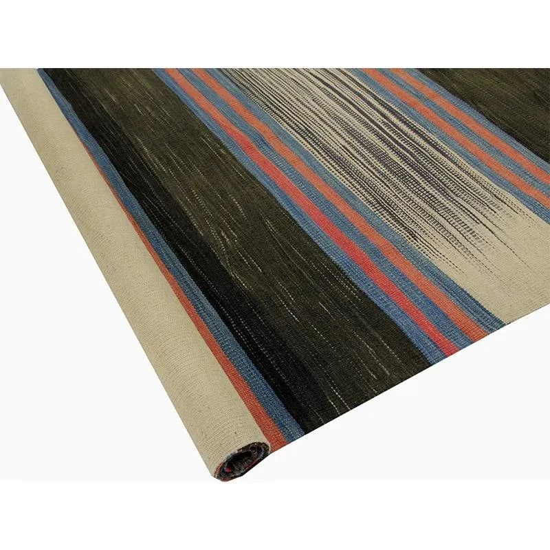 Handwoven Scandinavian Style Persian Kilim Rug 3'4"*6'10" - 7