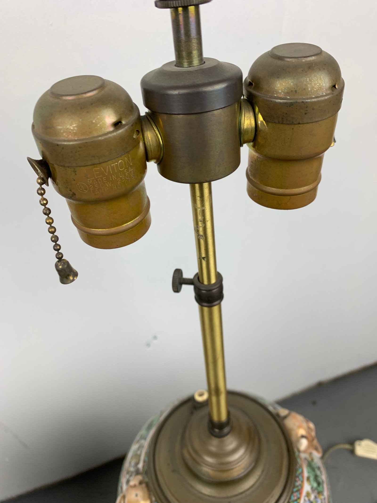 Antique Chinese Table Lamps, Set of 2 - 7