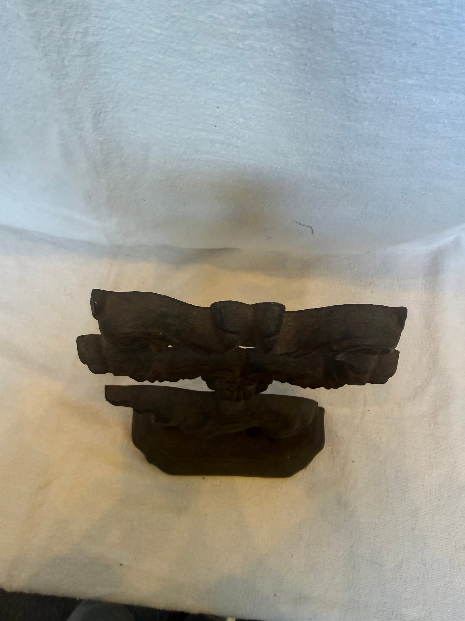Victorian Cast Iron Lab Door Stop - 3