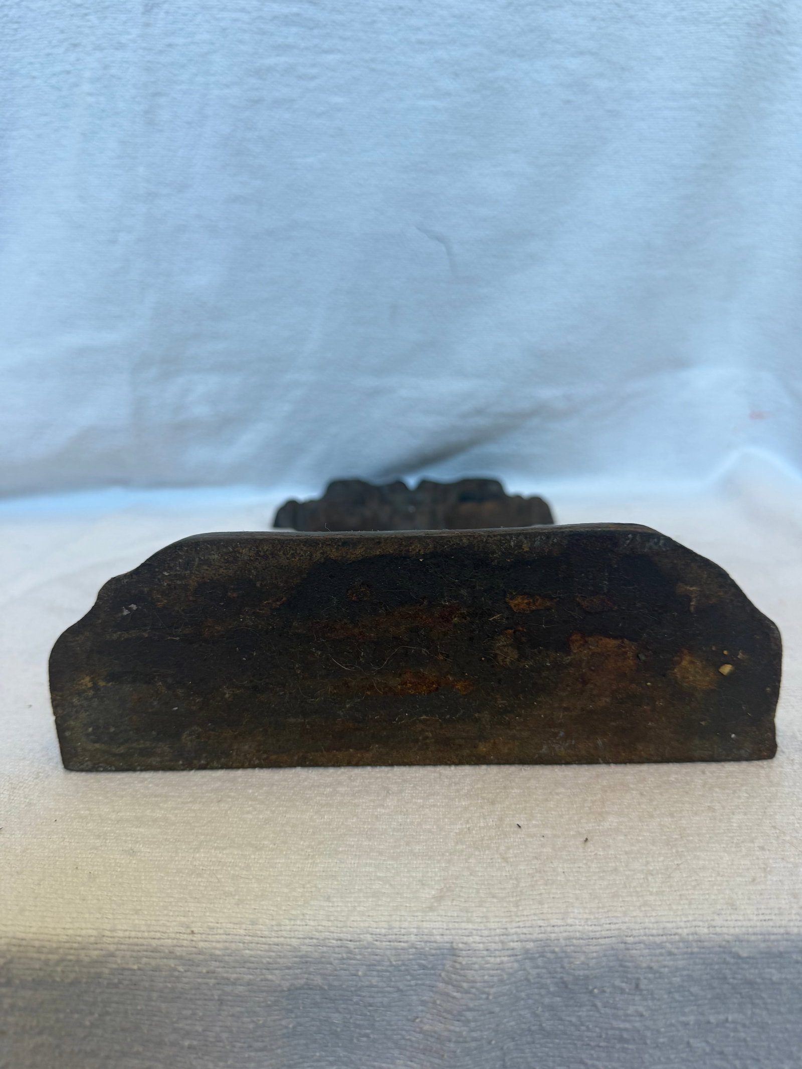 Victorian Cast Iron Lab Door Stop - 9